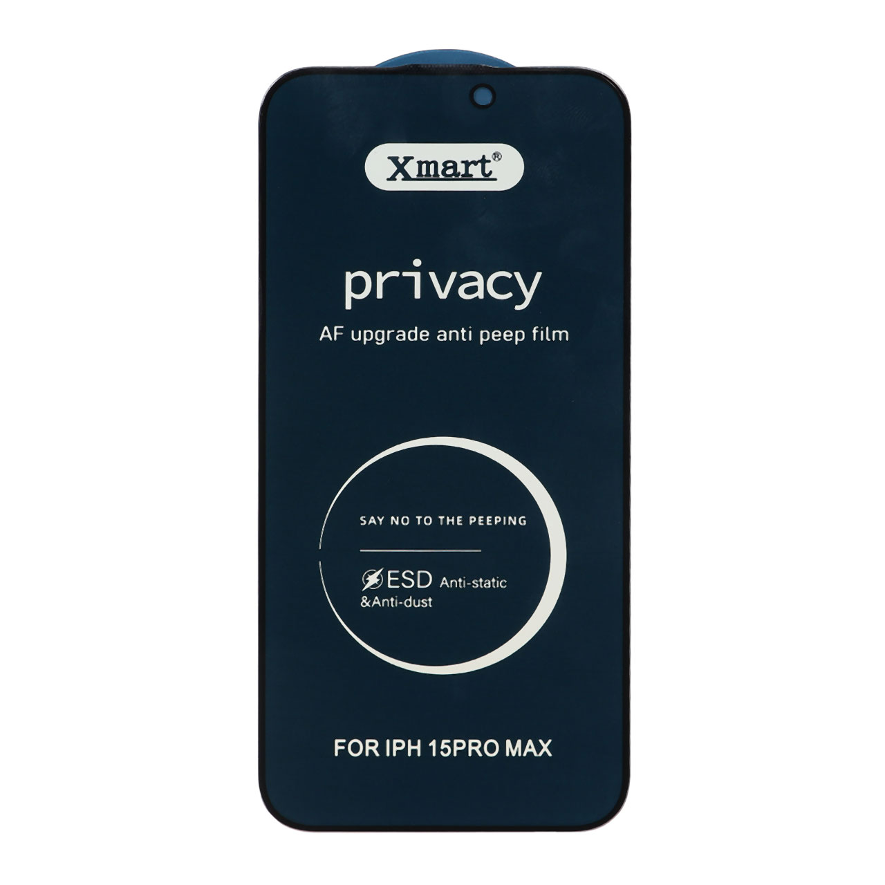 محافظ صفحه نمایش شیشه ای Full Cover Privacy XMART - ESD مدل Apple iPhone 15 Pro Max (بدون پک)