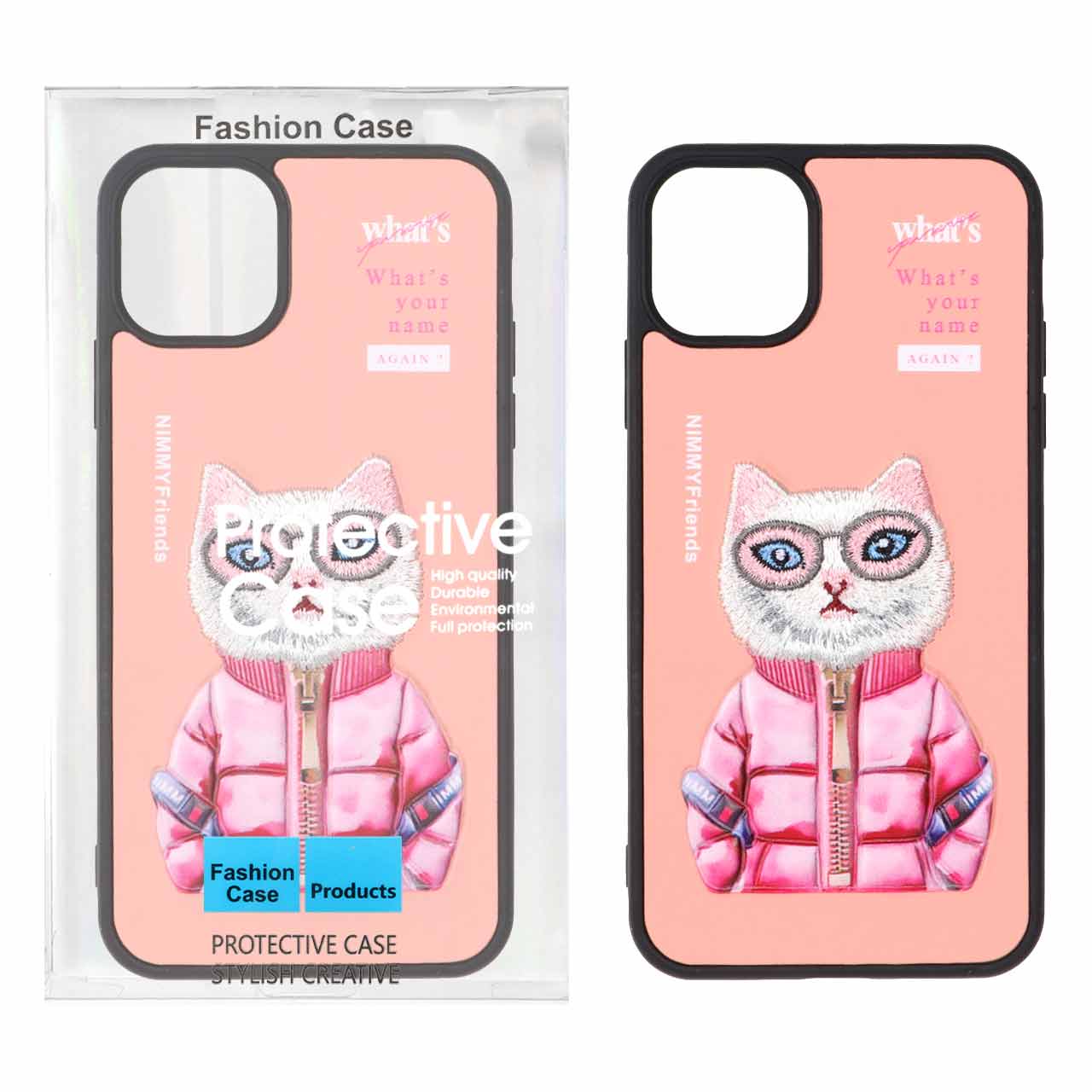 قاب Nimmy گلدوزی برجسته Apple iPhone 11 Pro Max - طرح 41