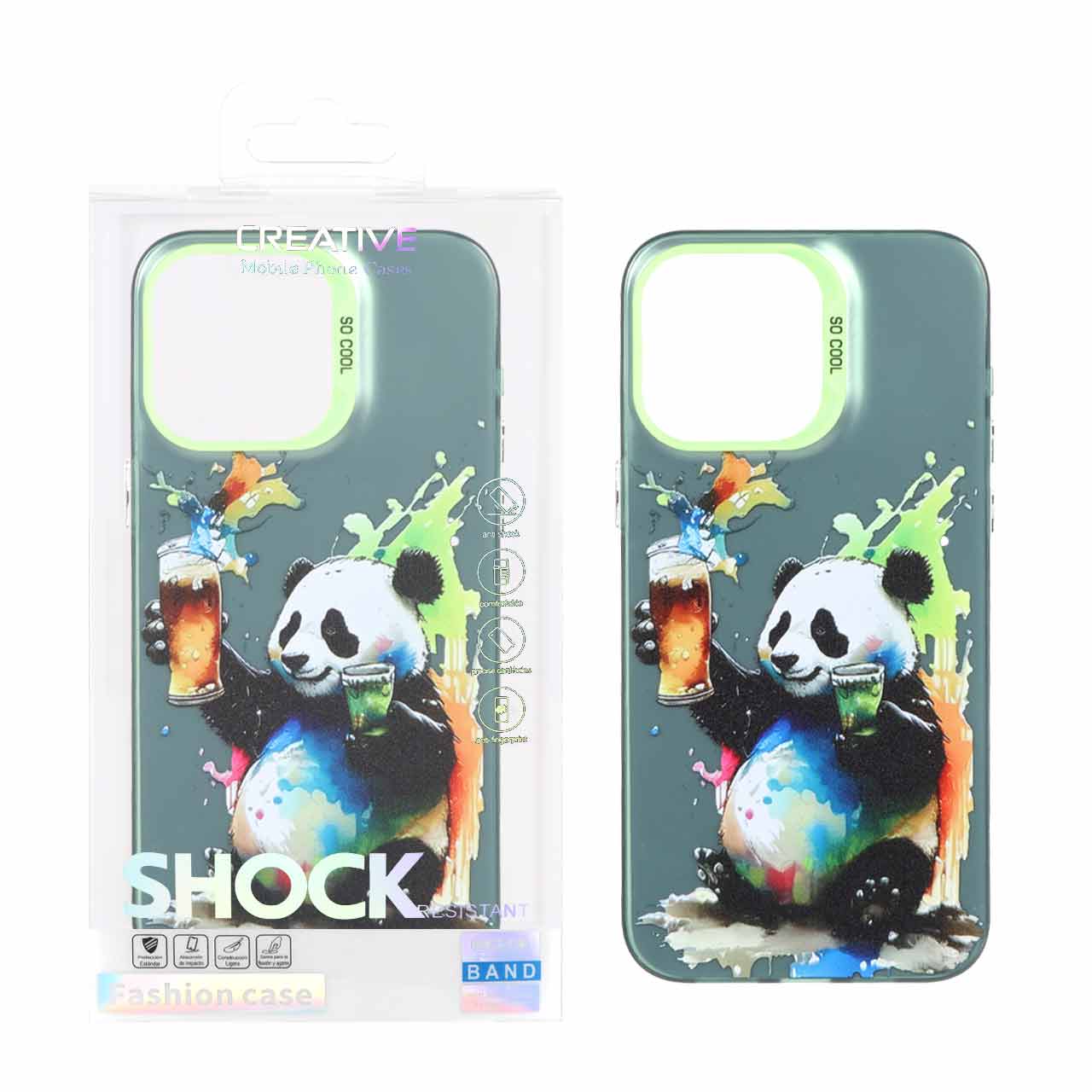 قاب طرح دار SO COOL مدل Apple iPhone 15 Pro Max - کد 207