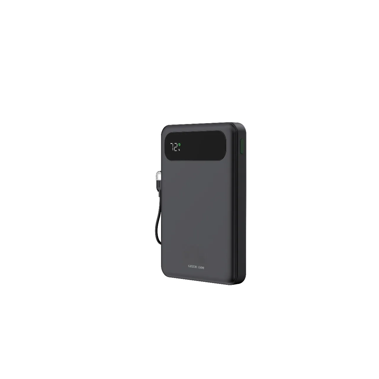 پاوربانک فست شارژ گرین لاین مدل Toledo GNTOPB10KBK با ظرفیت 10000mAh و توان 20W مشکی