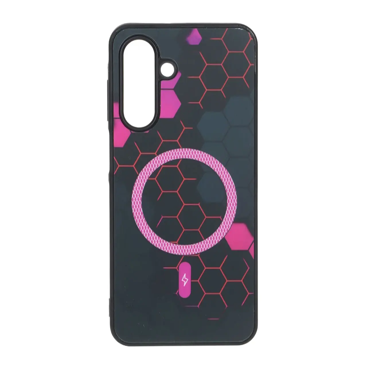 قاب طرح Hexagon مگ سیف هاشور دار مناسب برای سامسونگ گلکسی آ ۱۷ / آ ۲۶