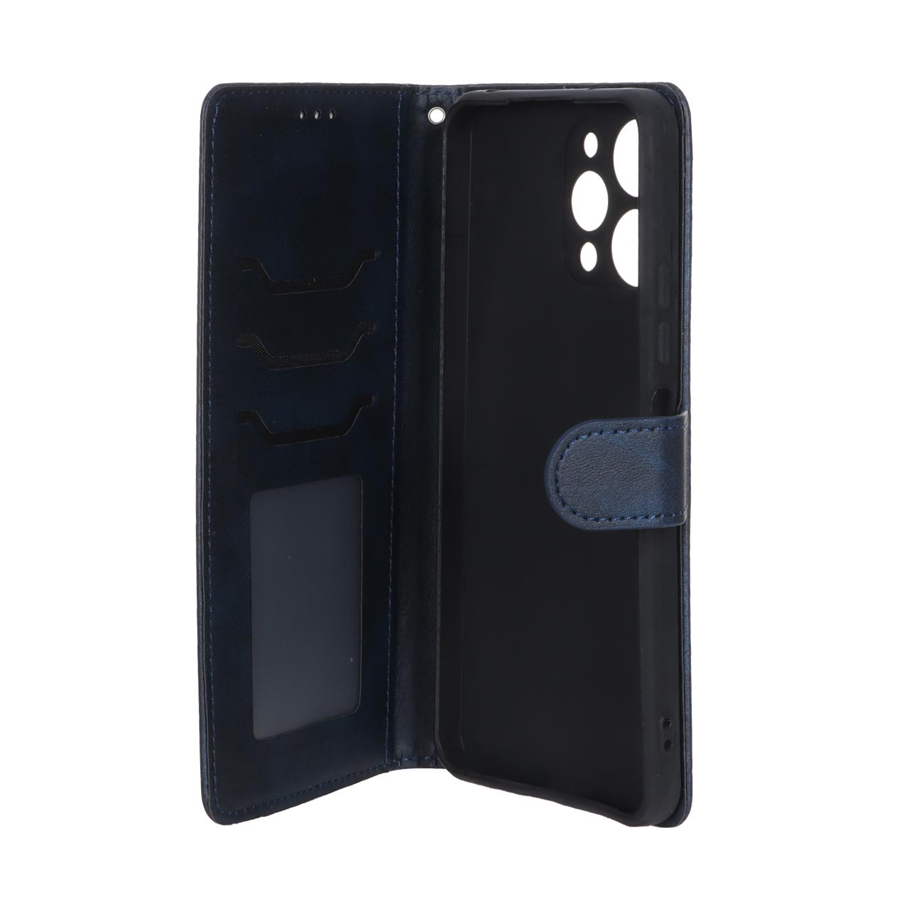 کیف موبایل مگنتی درجه یک MNC مدل Xiaomi Redmi Note 12S - سرمه ای تیره