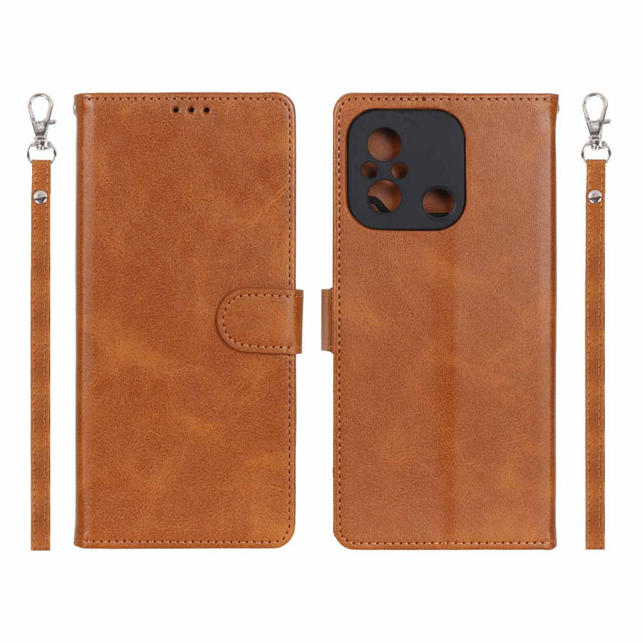 کیف موبایل مگنتی درجه یک MNC مناسب برای Xiaomi Redmi 12C / Redmi 11A / Poco C55