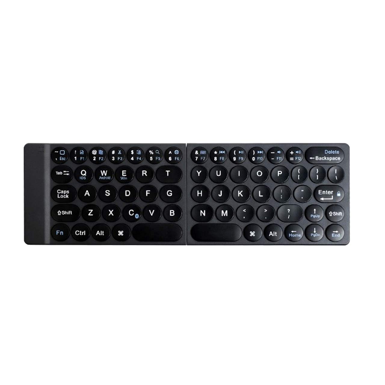 مینی کیبورد بلوتوثی تاشو Wiwu مدل FMK-01 مشکی