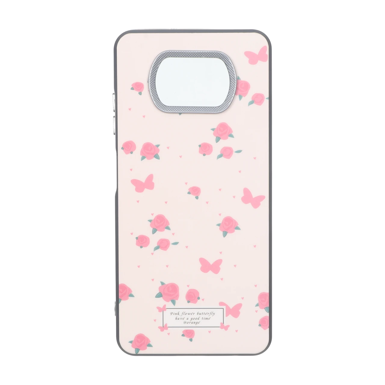 قاب لنز کربن مات طرح گل و پروانه مناسب برای Xiaomi Poco X3 / Poco X3 Pro / Poco X3 NFC