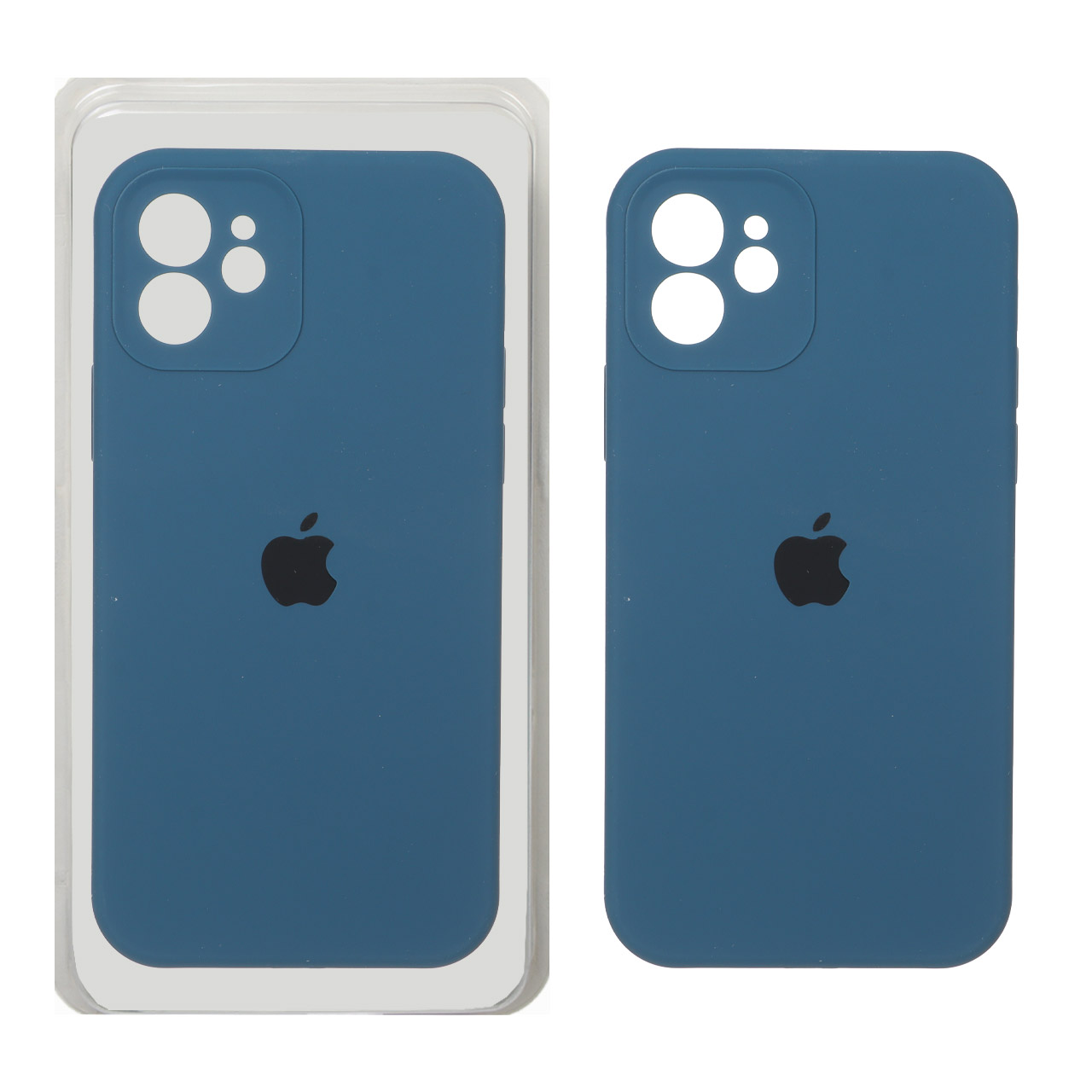 قاب سیلیکونی پاک کنی اورجینال ++A مدل Apple iPhone 12 - سبز کله غازی (پک دار)