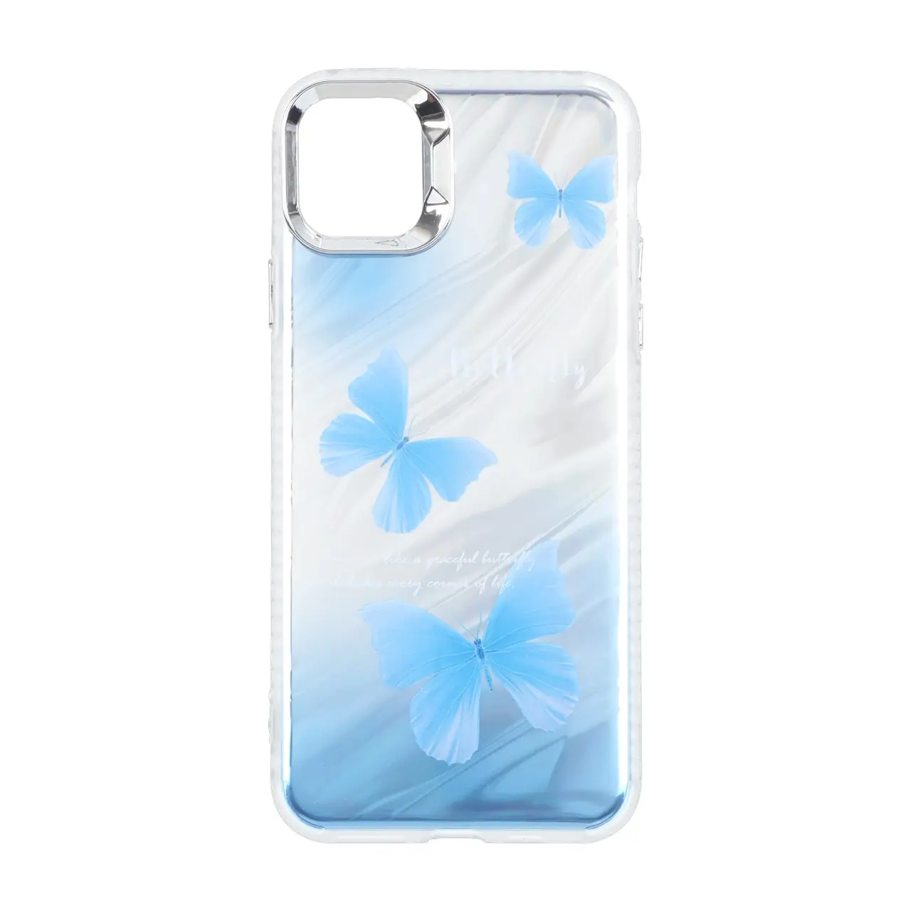 قاب Pucker هفت رنگ دور ژله ای مات لنز کروم Apple iPhone 11 Pro Max - طرح 365