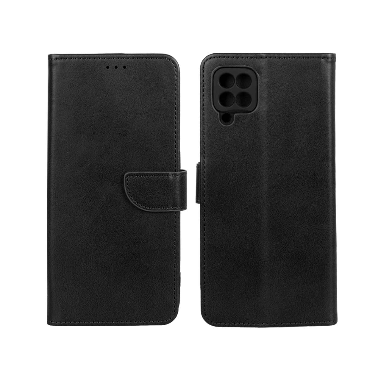 کیف چرمی مگنتی محافظ لنز مناسب برای سامسونگ گلکسی A12، M12 و F12
