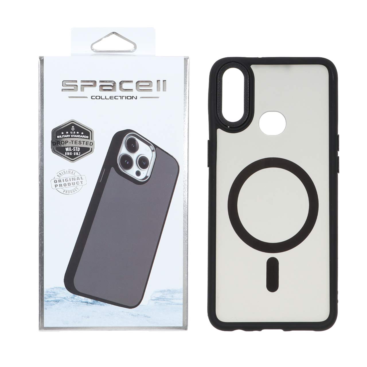 قاب Space مات لنز کربن طرح مگ سیف مناسب برای سامسونگ گلکسی A10s