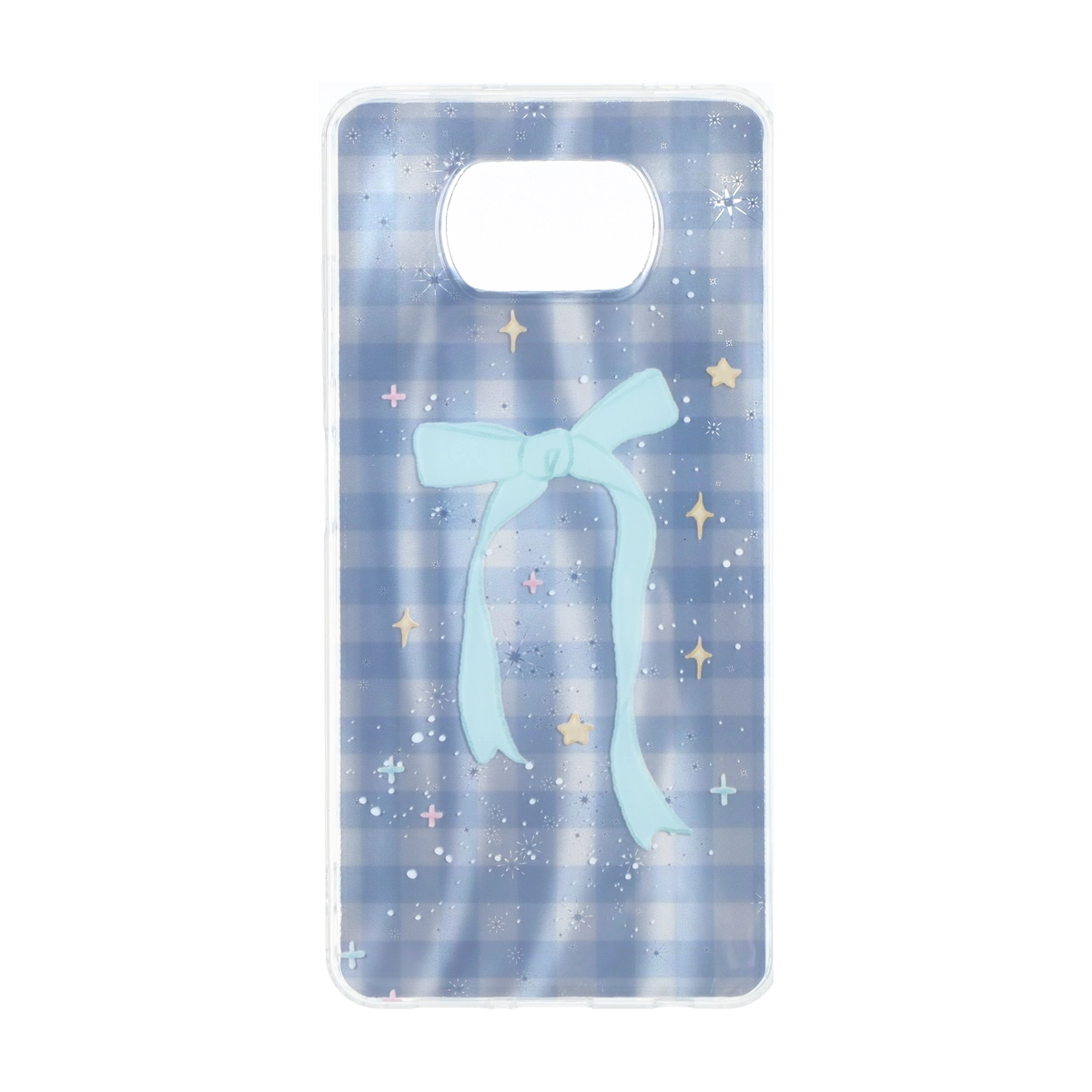 قاب مات ستاره ای دور ژله ای شفاف طرح دار Xiaomi Poco X3 / Poco X3 Pro / Poco X3 NFC - کد 155