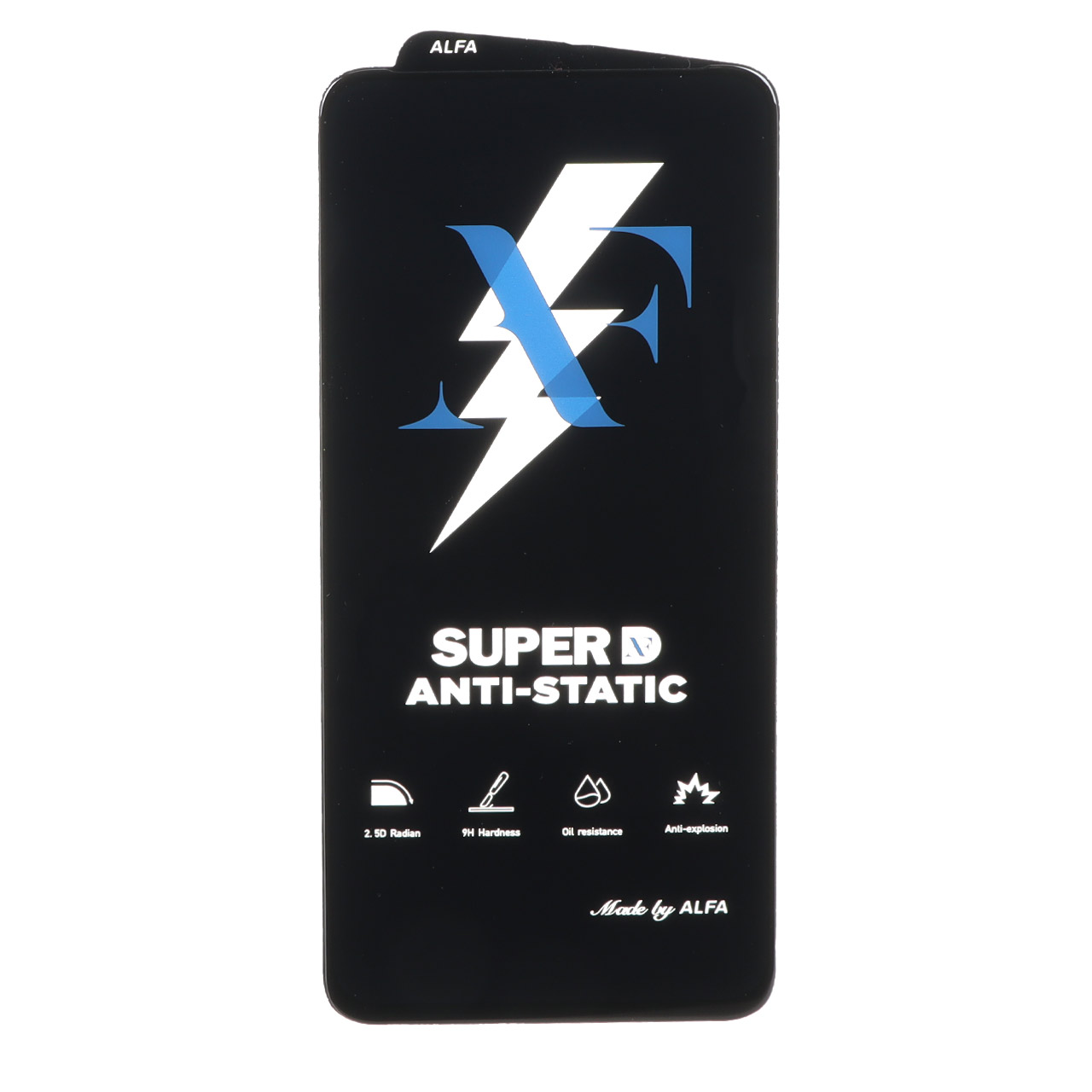 محافظ صفحه نمایش شیشه ای Super D Anti Static ALFA مناسب برای Xiaomi Redmi 12 / Redmi 13X / Redmi 13 4G / Poco M6 Pro 5G / Poco M6 4G