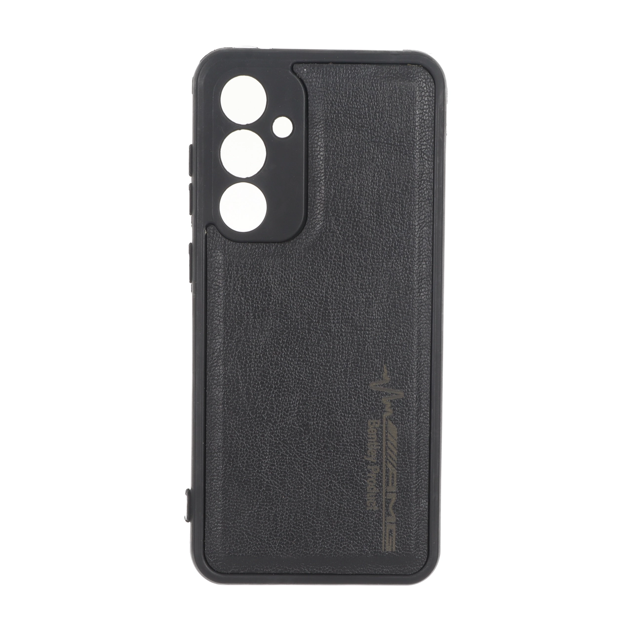 قاب طرح چرم AMG محافظ لنزدار مناسب برای Samsung Galaxy S23 FE