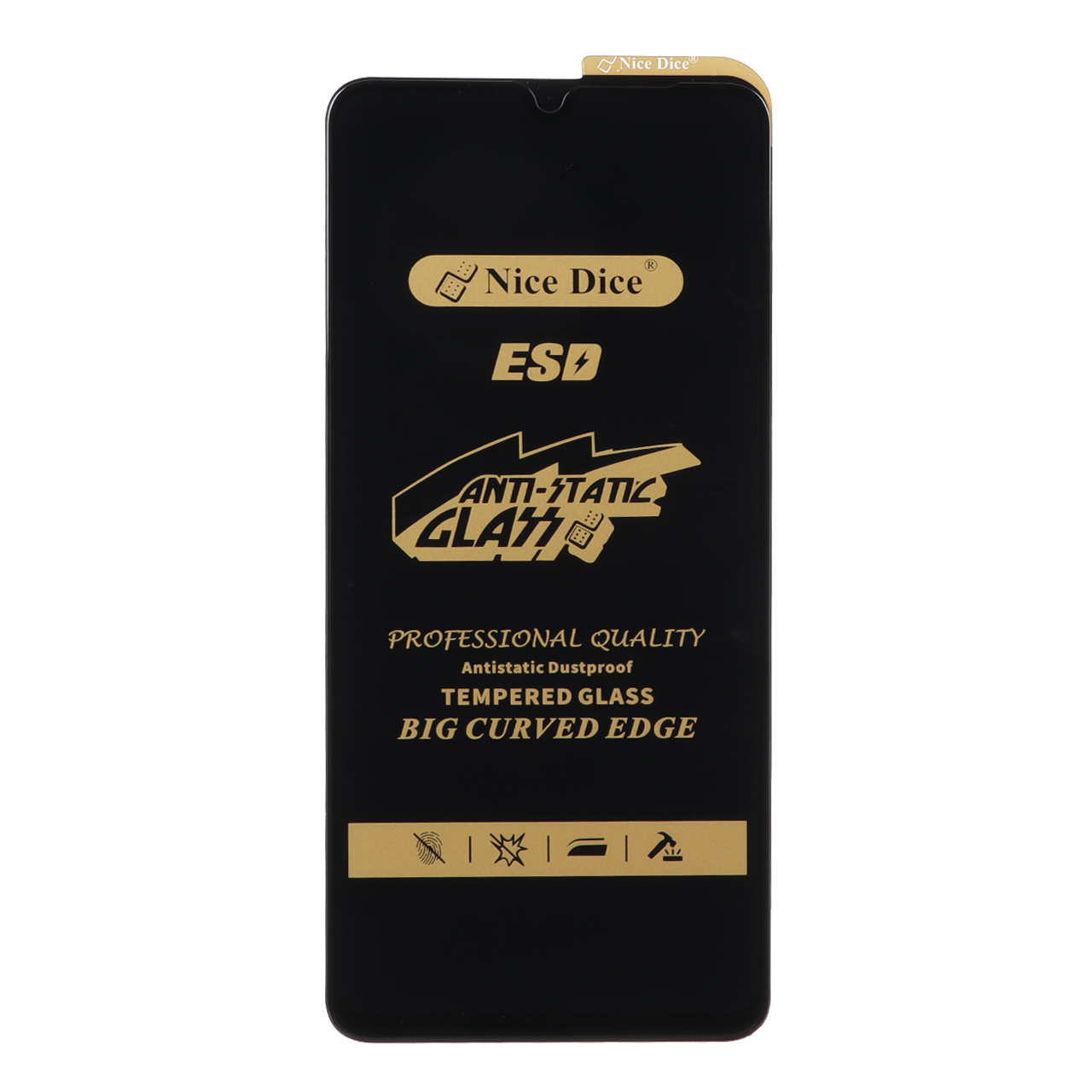 محافظ صفحه نمایش شیشه‌ای Full Cover ESD Anti Static نایس دایس مناسب برای شیائومی Redmi 14C / Poco C75 / Poco C71 / Redmi A5 / Redmi A3 Pro / Redmi A4