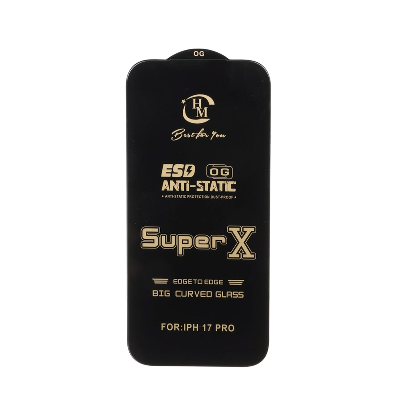 محافظ صفحه نمایش فول کاور سوپر ایکس (Super X) آنتی استاتیک مناسب برای آیفون 17 پرو