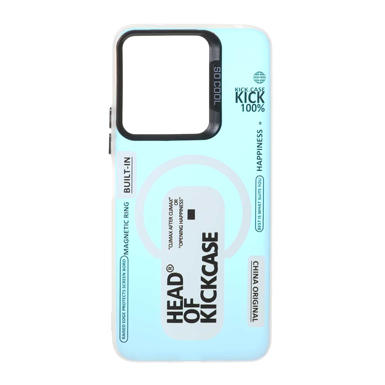 قاب طرح So Cool مگ سیف Kick Case هفت رنگ مناسب برای شیائومی ردمی 13 ایکس، ردمی 13 4G و پوکو ام 6 4G