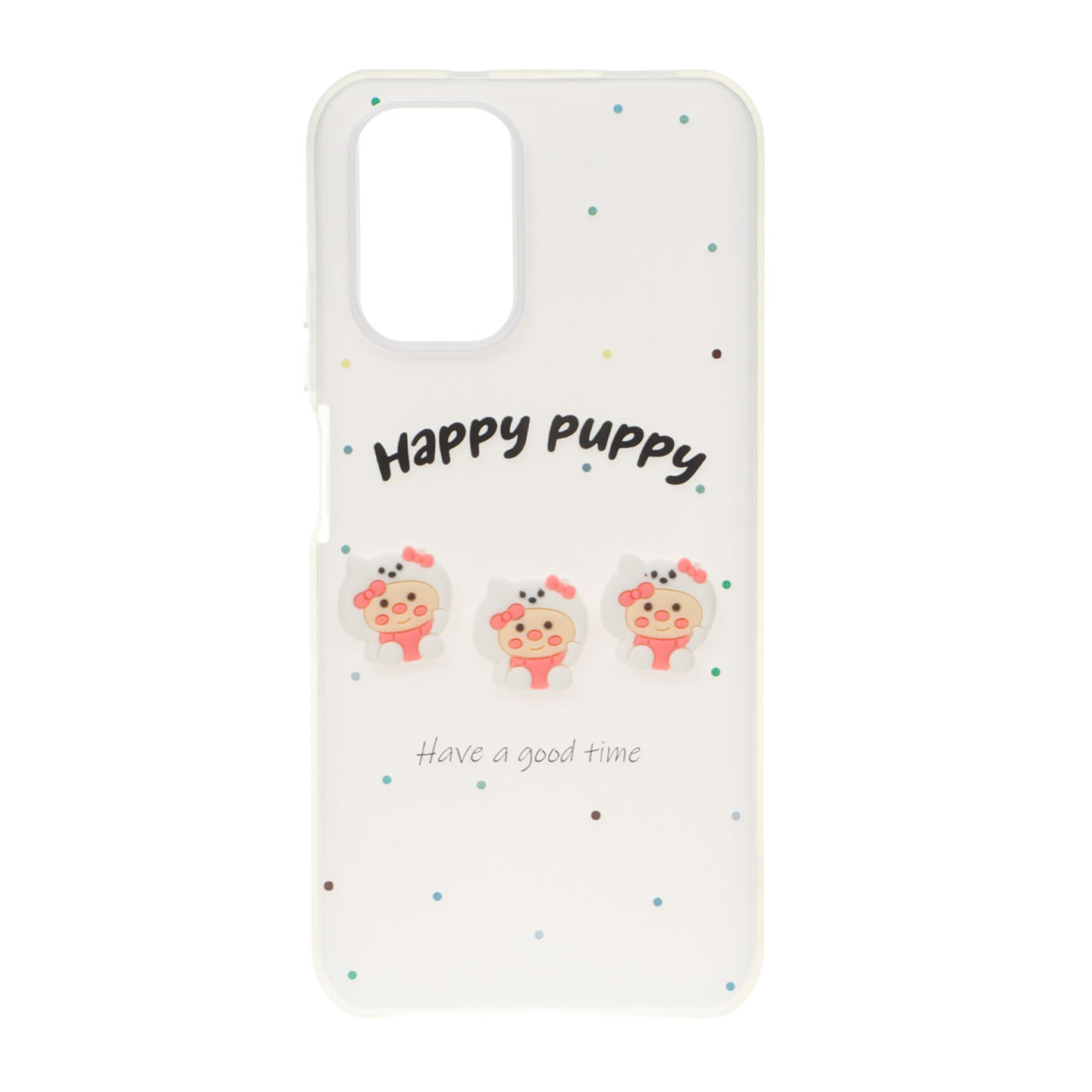 قاب طرح Puppy دو لایه عروسک برجسته مناسب برای شیائومی ردمی نوت ۱۰ 4G / ردمی نوت ۱۰ اس / پوکو ام ۵ اس