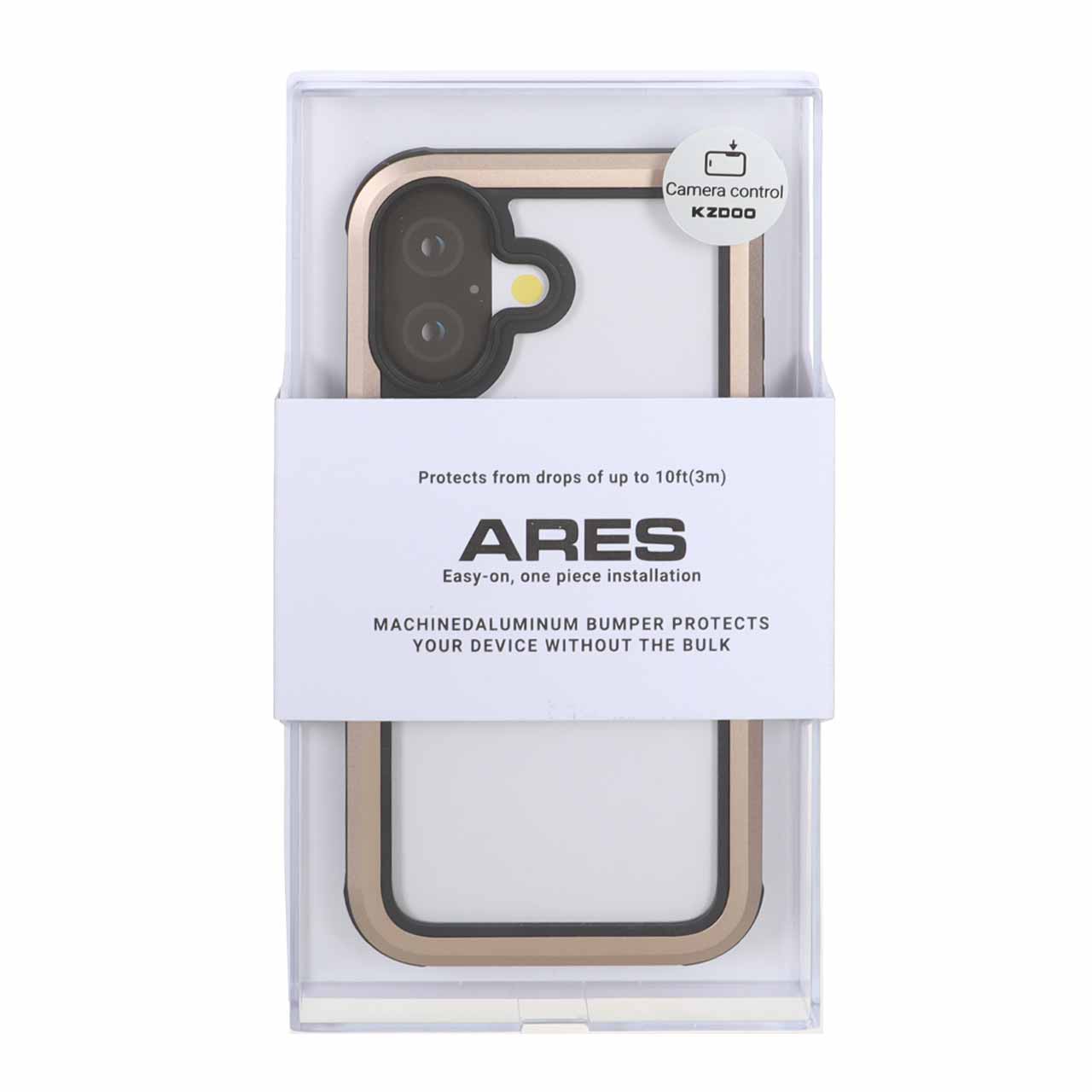 قاب Original KDoo Ares مدل Apple iPhone 17 - طلایی