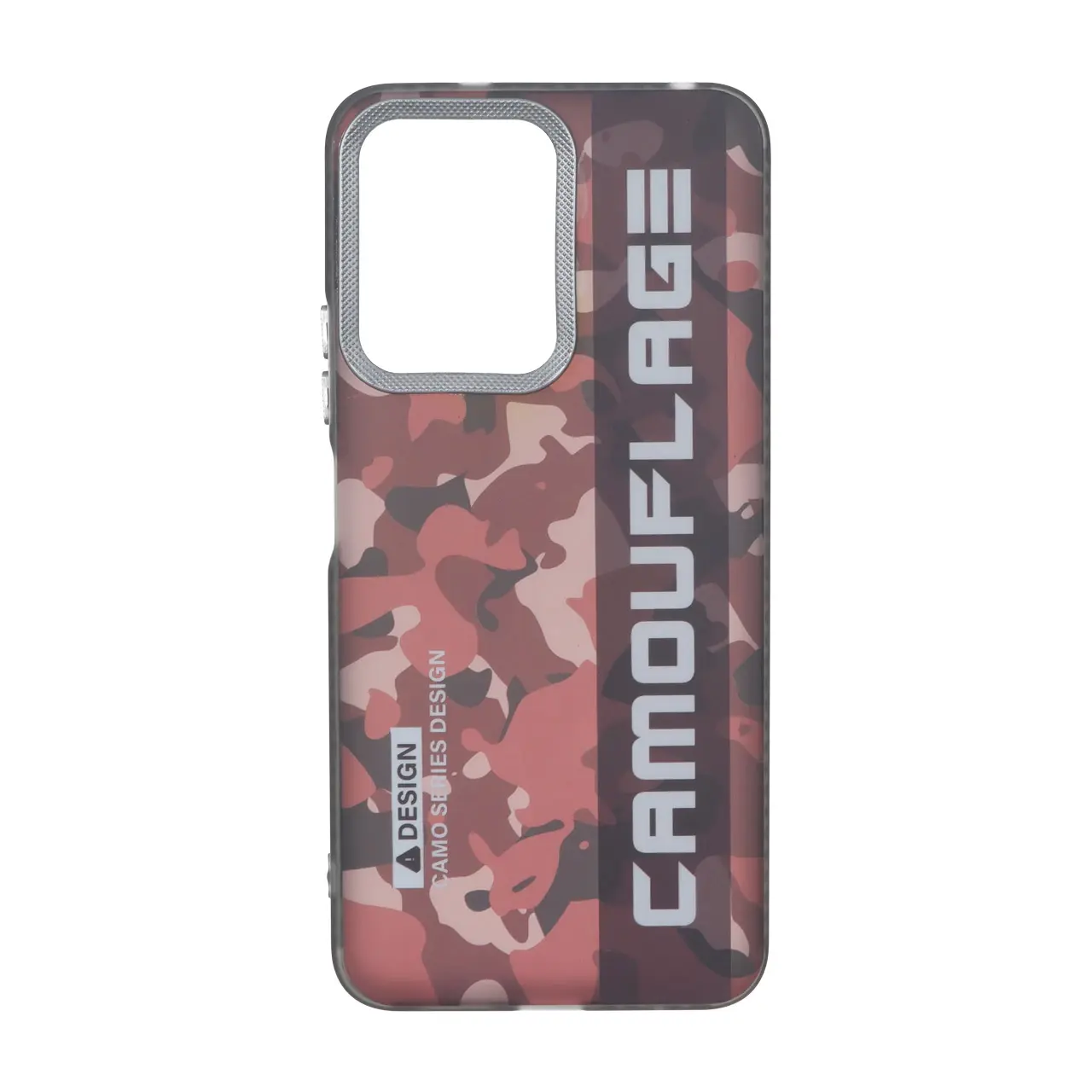 قاب طرح Camouflage چریکی محافظ لنز کربن مناسب برای شیائومی ردمی نوت 12 فورجی