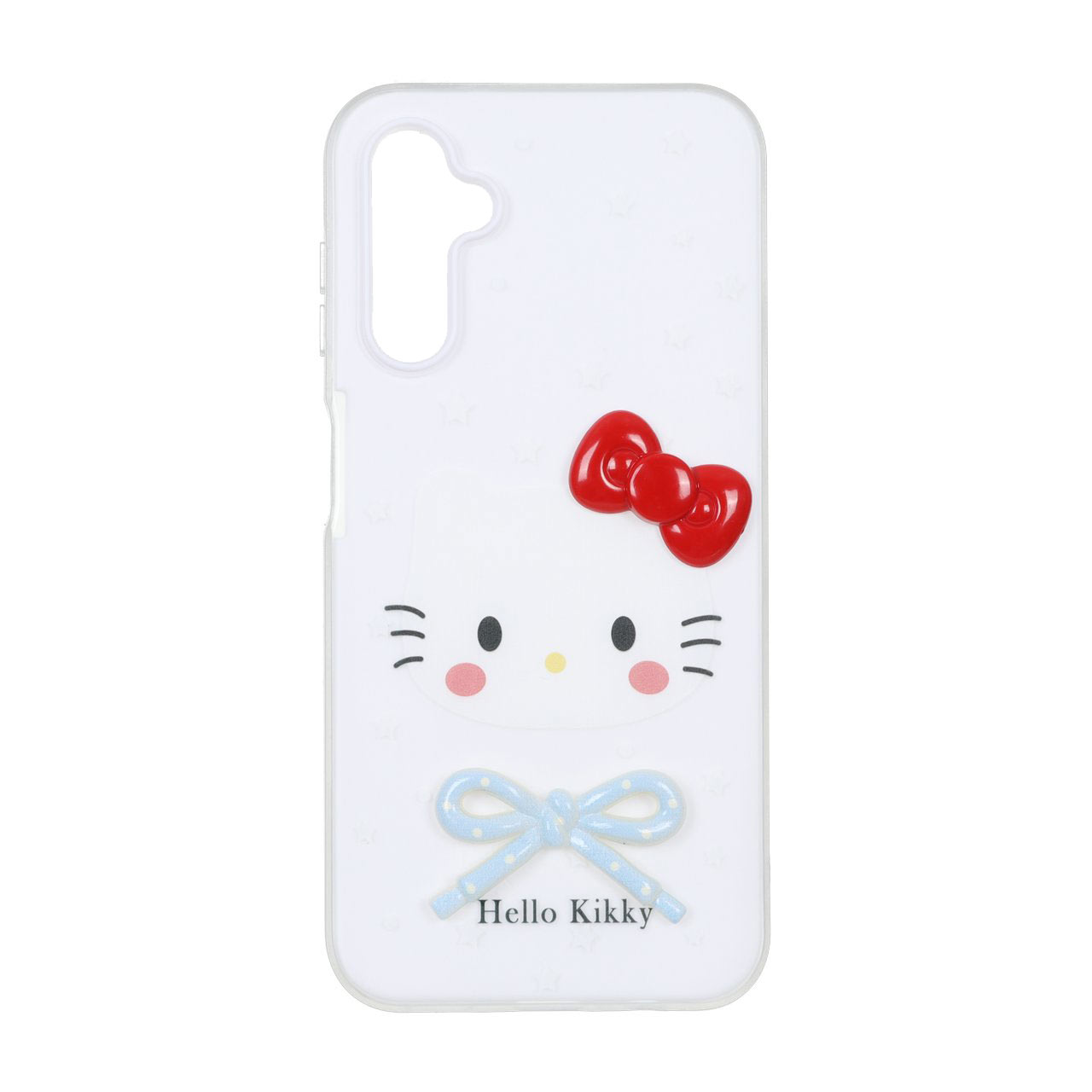 قاب دو لایه مات طرح Kitty پاپیون برجسته مناسب برای سامسونگ گلکسی A14