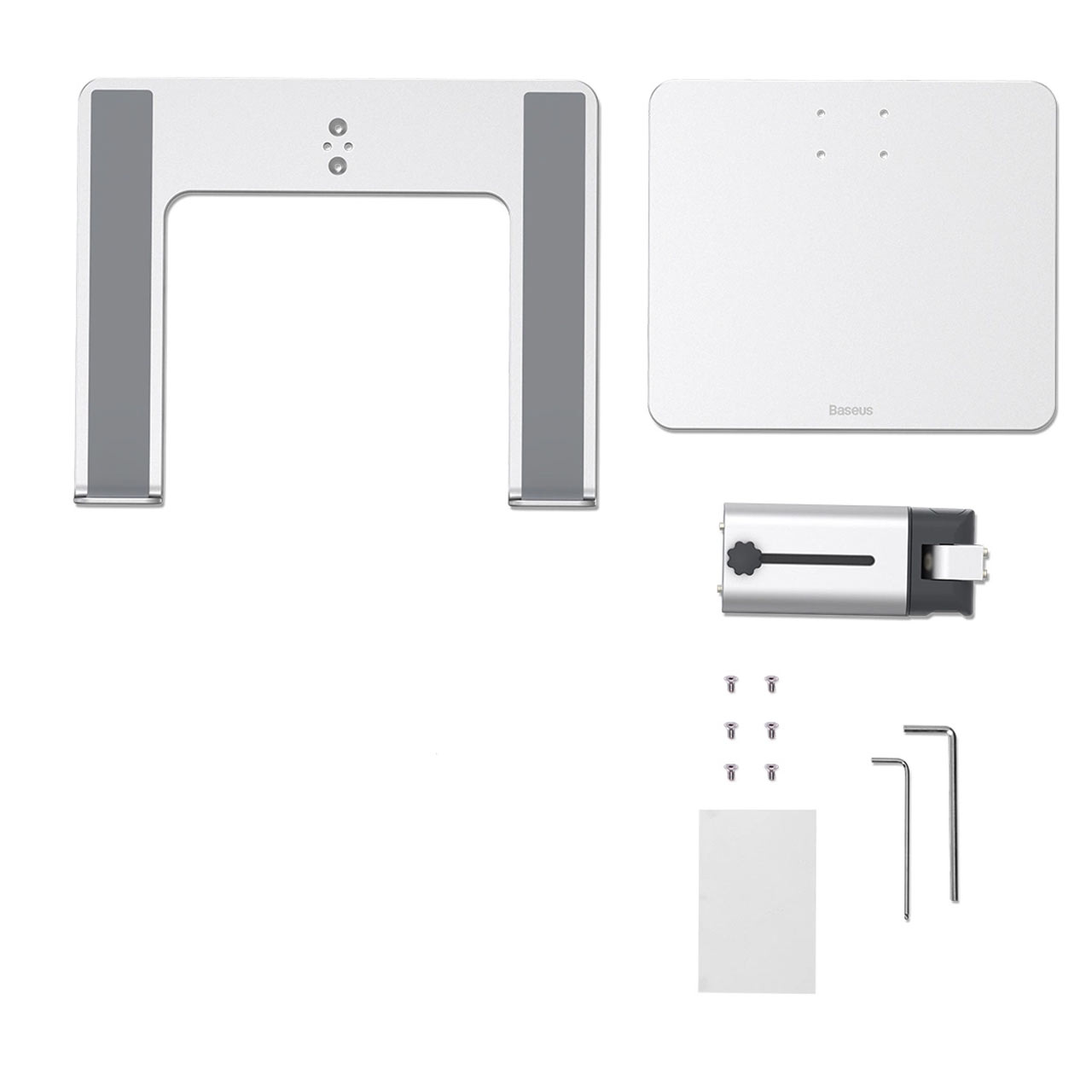 استند نگه دارنده لپ تاپ Baseus مدل LUJS000012 - نقره ای