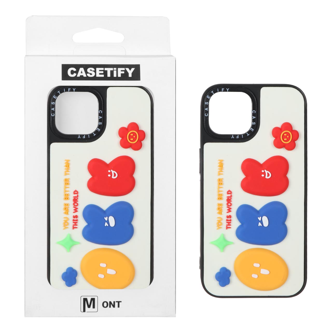 قاب طرح برجسته فانتزی Casetify مناسب برای آیفون 15، آیفون 14 و آیفون 13