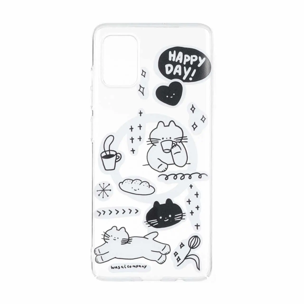 قاب Cute کریستالی طرح مگ سیف Samsung Galaxy A51 / M40s - کد 265