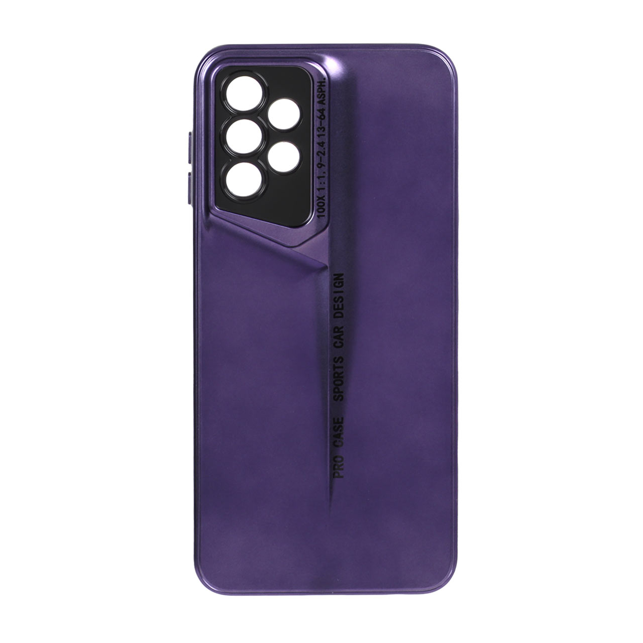 قاب طرح Sports Design متالیک بنفش مناسب برای سامسونگ گلکسی A13 4G