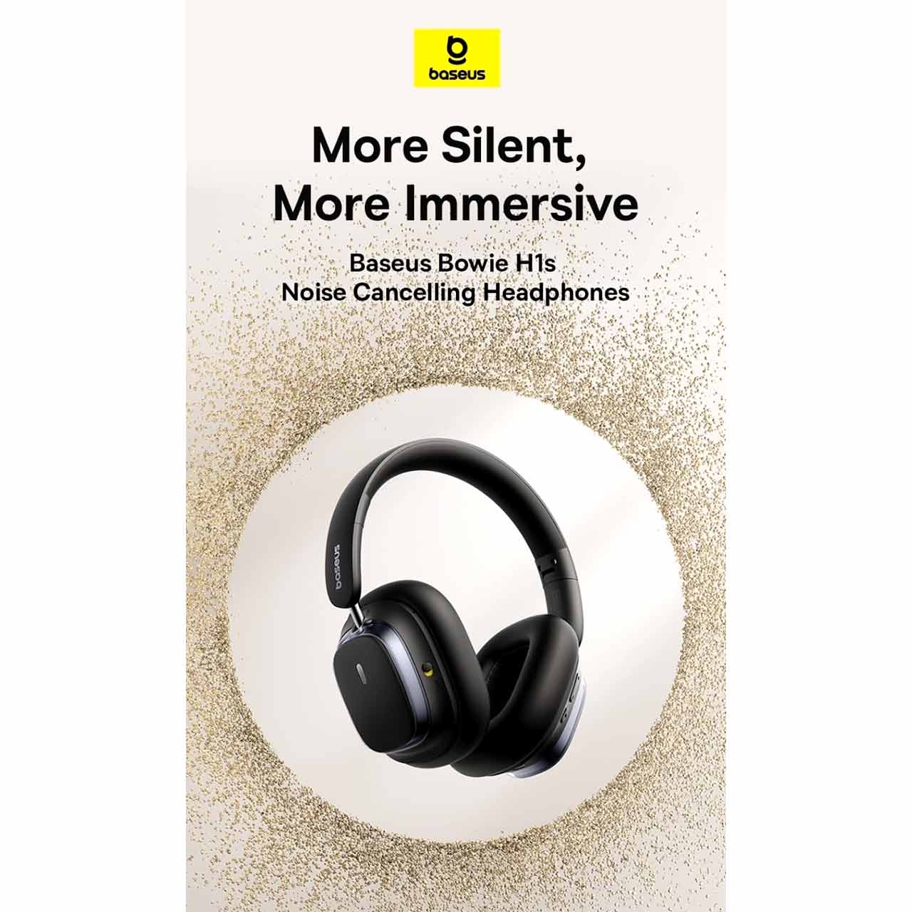 هدفون بی سیم Baseus مدل Bowie H1S - مشکی