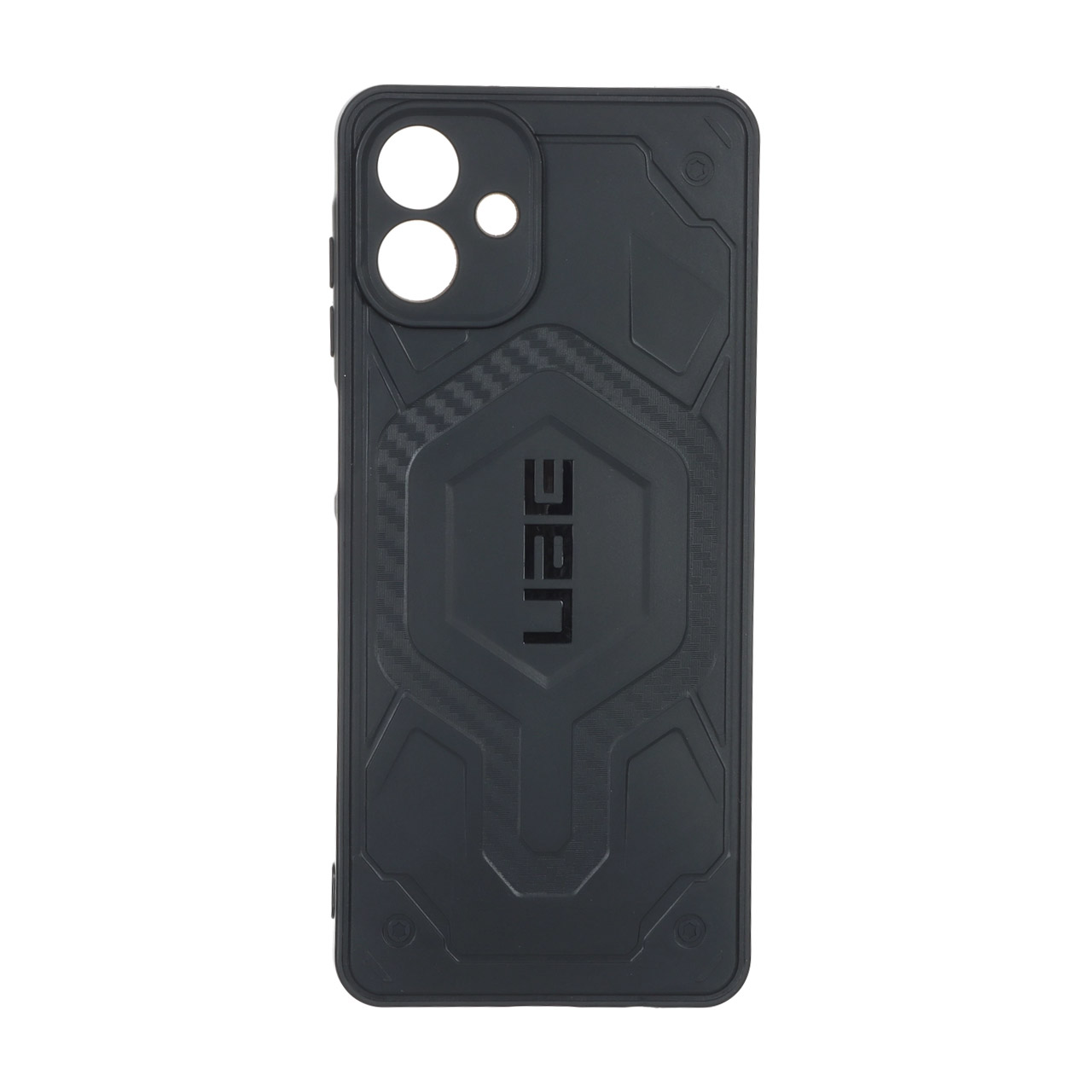 قاب طرح UAG سیلیکونی مشکی مناسب برای سامسونگ گلکسی A07