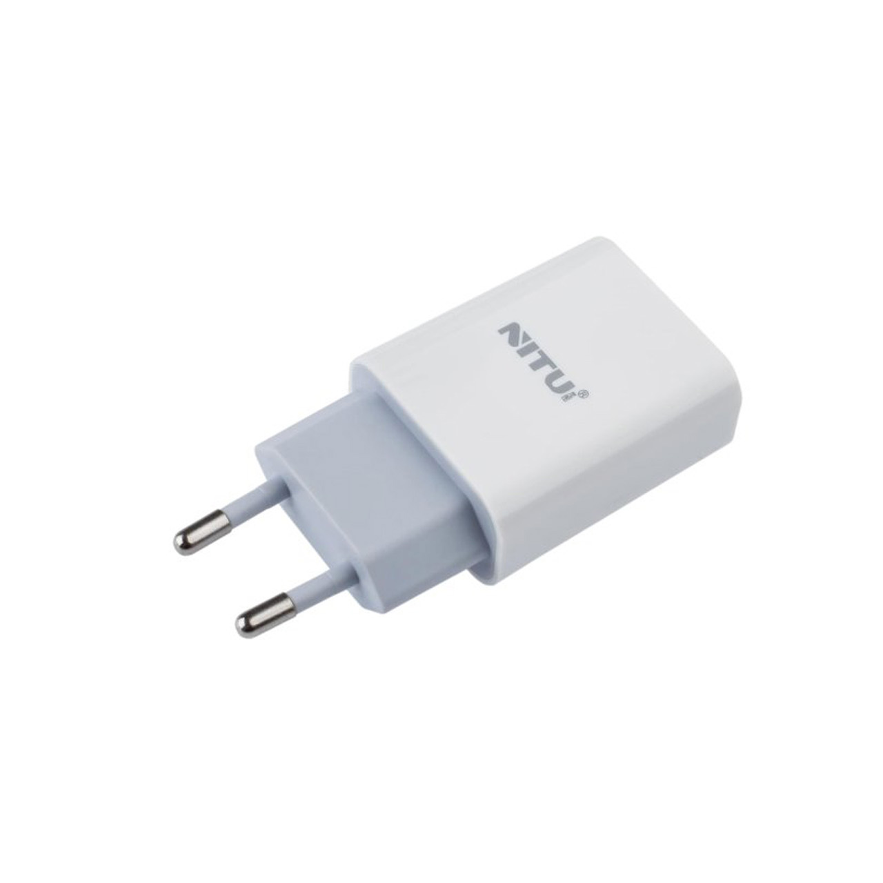 شارژر دیواری فست Nitu مدل NT-TC066 به همراه کابل Micro USB سفید
