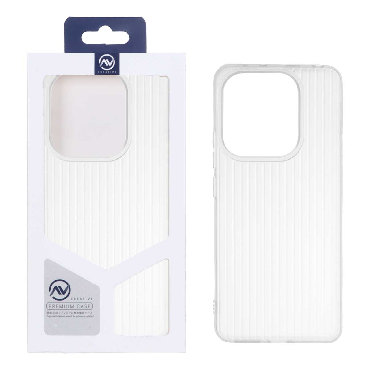 قاب Line Case ژله ای شفاف مناسب برای شیائومی ردمی نوت 14 4G