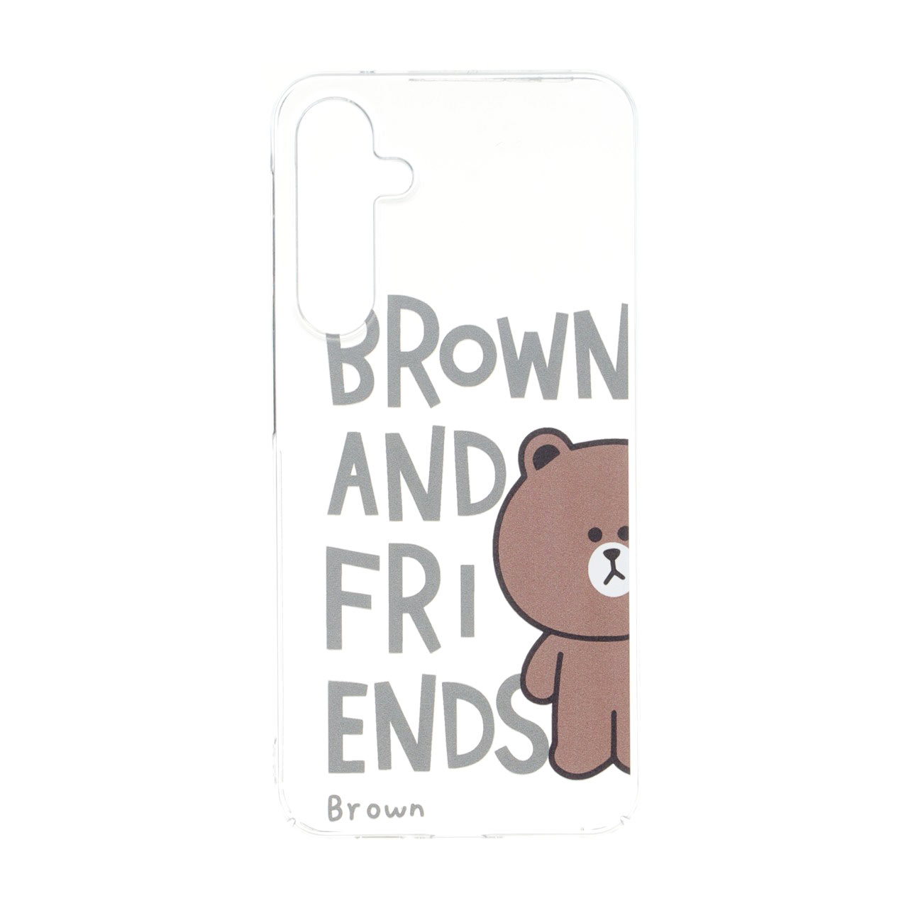 قاب پشت سخت شفاف طرح Brown and Friends (بَرون و دوستان) مناسب برای سامسونگ گلکسی A35 و A55