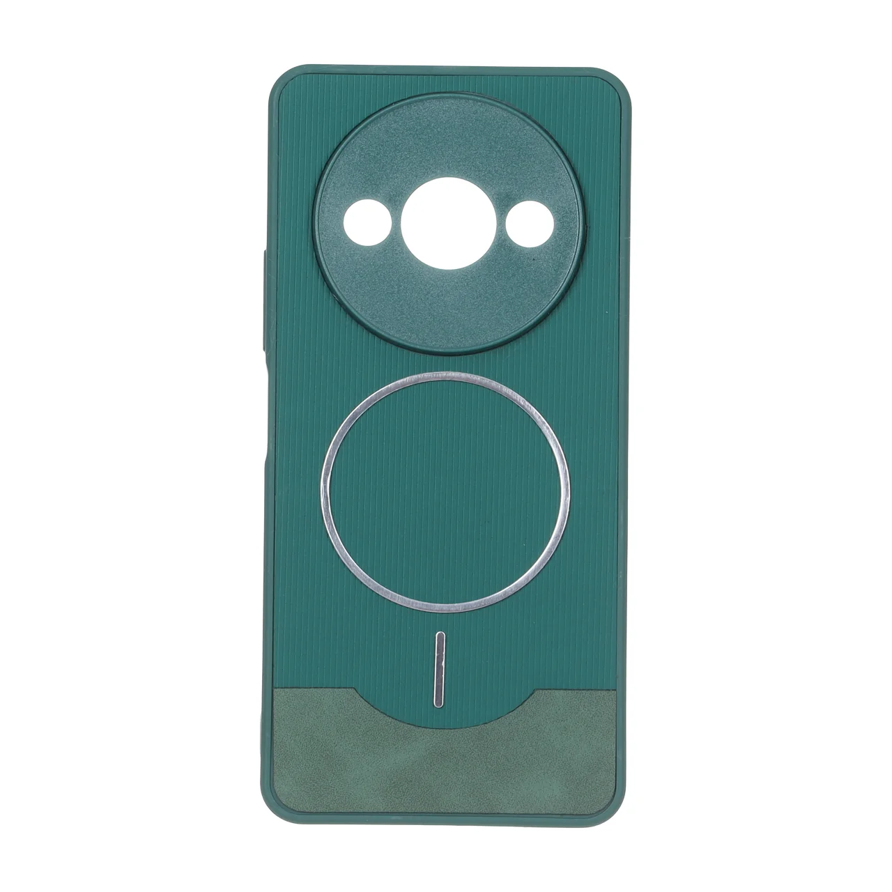 قاب Line Case جیر MagSafe فلزی محافظ لنزدار سبز مناسب برای شیائومی ردمی A3 / A3x / پوکو C61