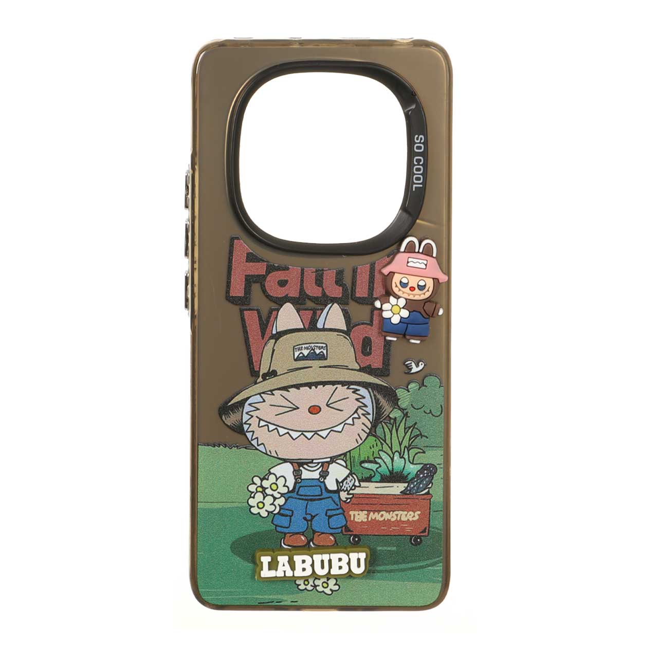 قاب SO COOL طرح Labubu خمیری برجسته مناسب برای شیائومی ردمی نوت 14 پرو 4G
