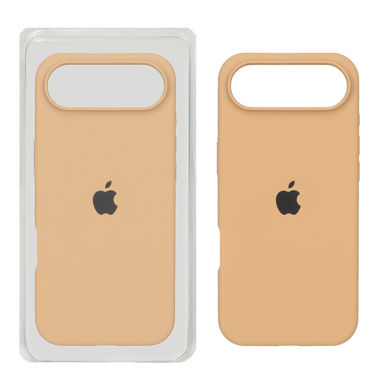 قاب سیلیکونی پاک کنی اورجینال Apple iPhone 17 Air - صحرایی