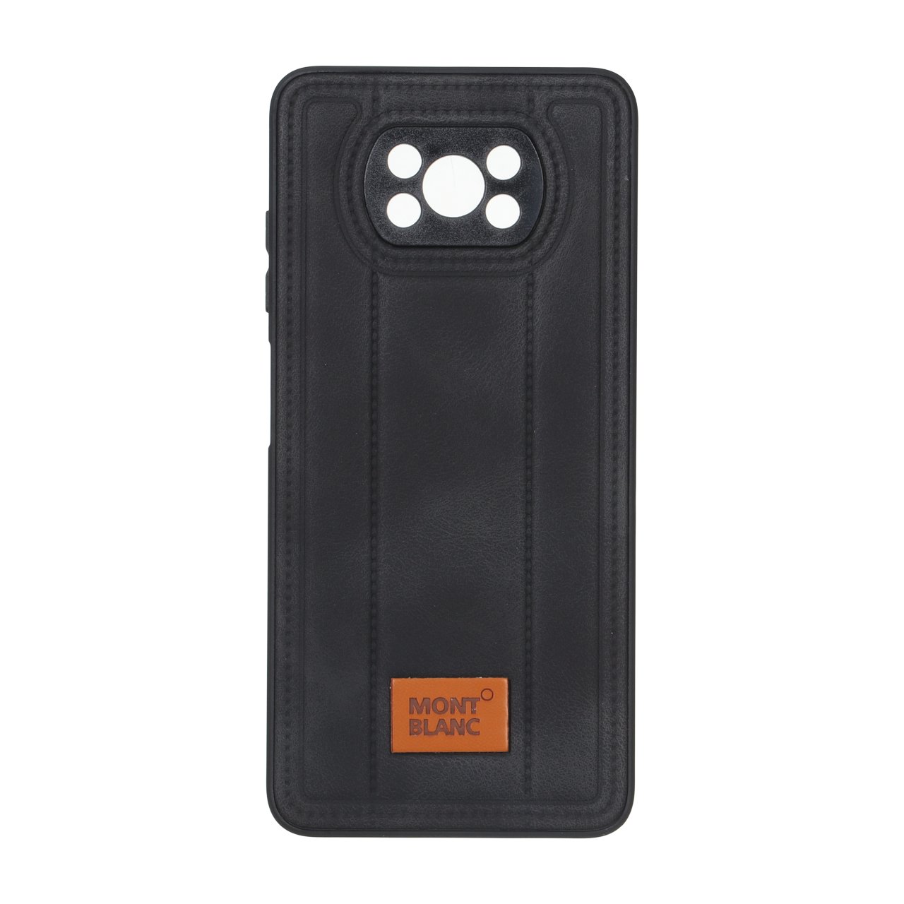 قاب جیر Mont Blanc طرح دوخت محافظ لنزدار مناسب برای شیائومی پوکو X3 / پوکو X3 پرو / پوکو X3 NFC