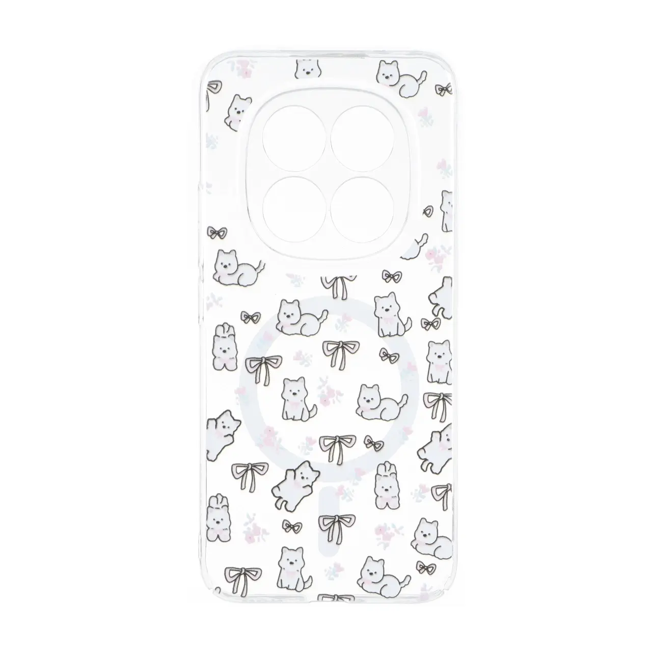 قاب Cute کریستالی طرح مگ سیف محافظ لنزدار Xiaomi Redmi Note 15 Pro 5G / Note 15 Pro Plus / Poco M8 Pro 5G - کد 137