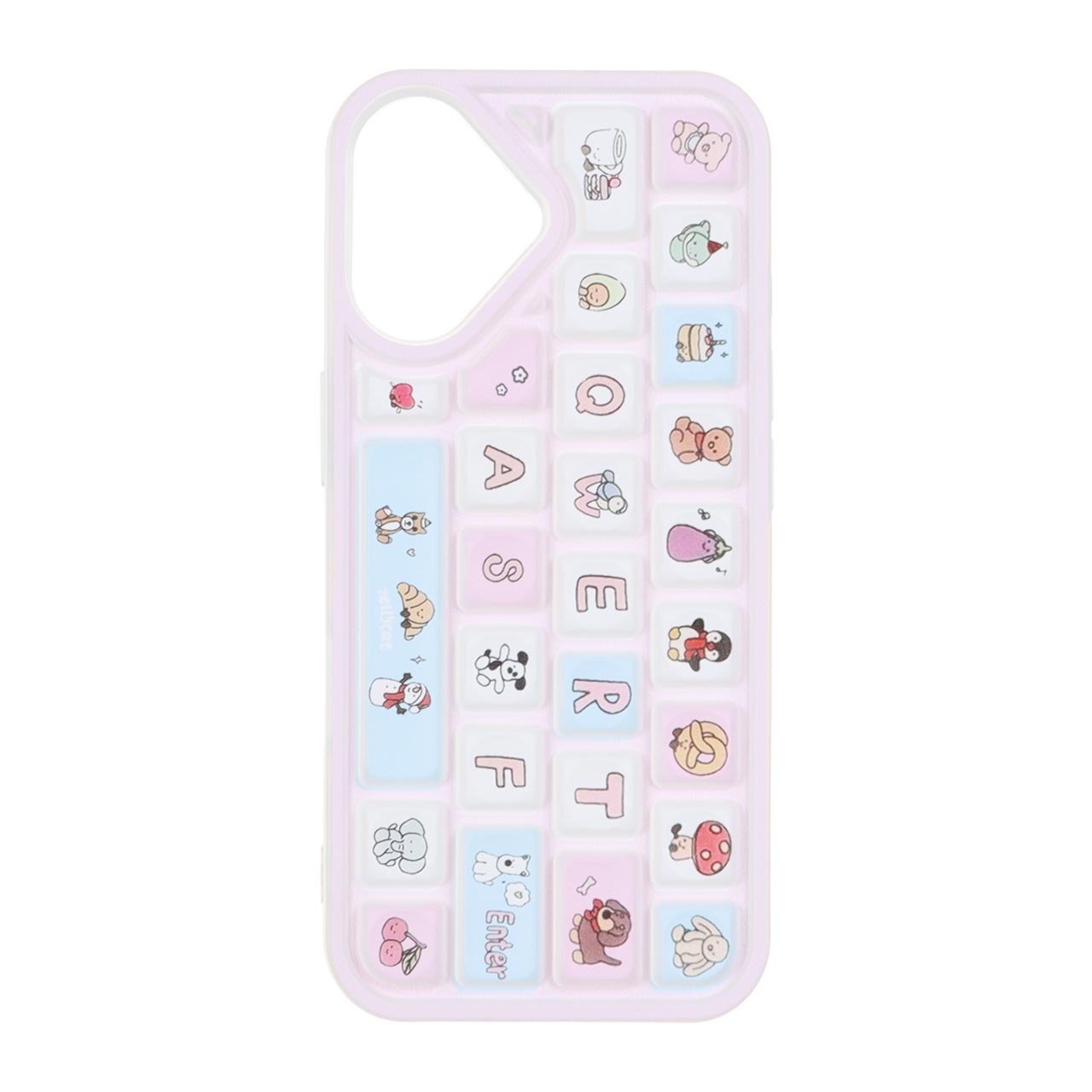 قاب طرح کیبورد Apple iPhone 16 - کد 8