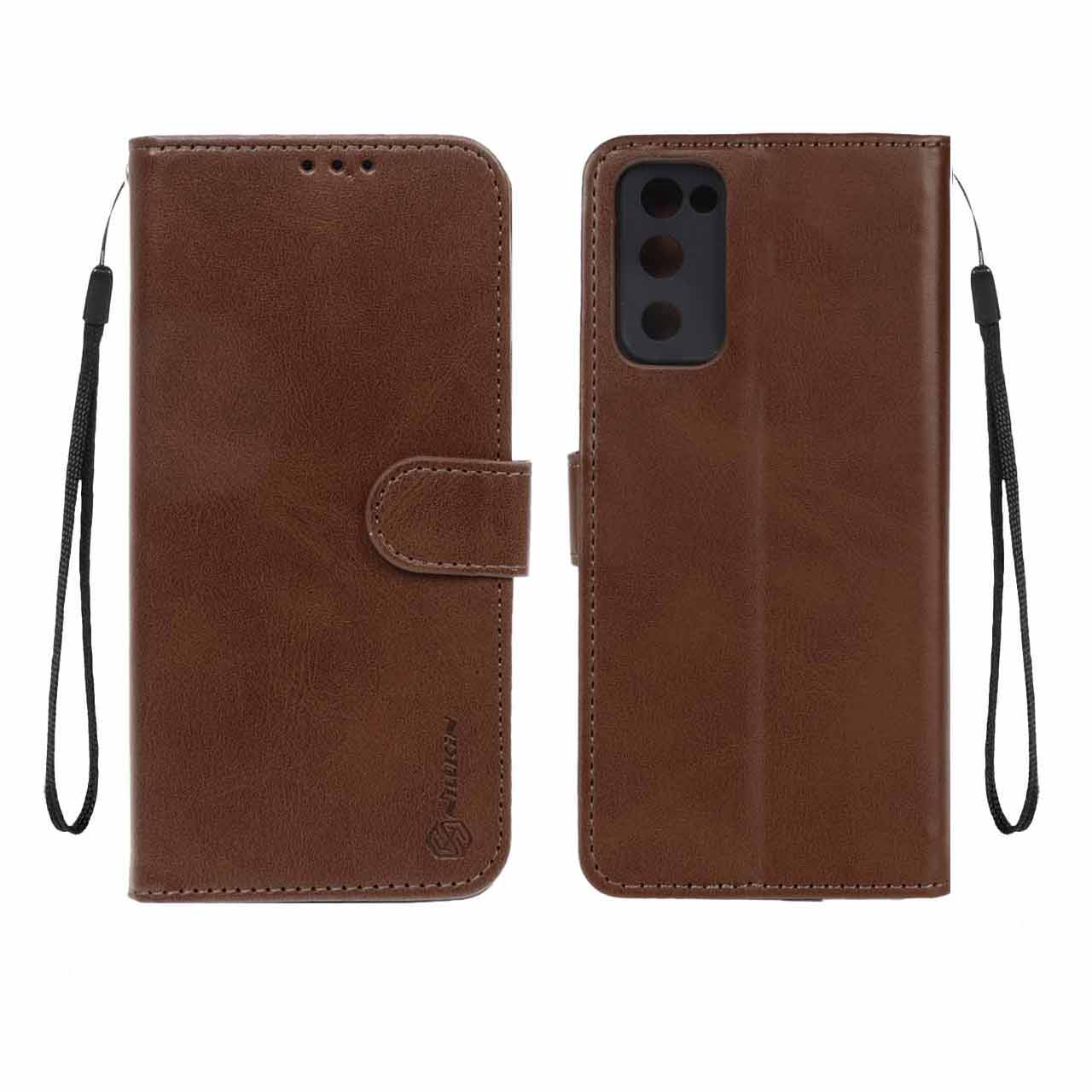 کیف موبایل مگنتی Nillkin مدل Samsung S20 FE - قهوه ای