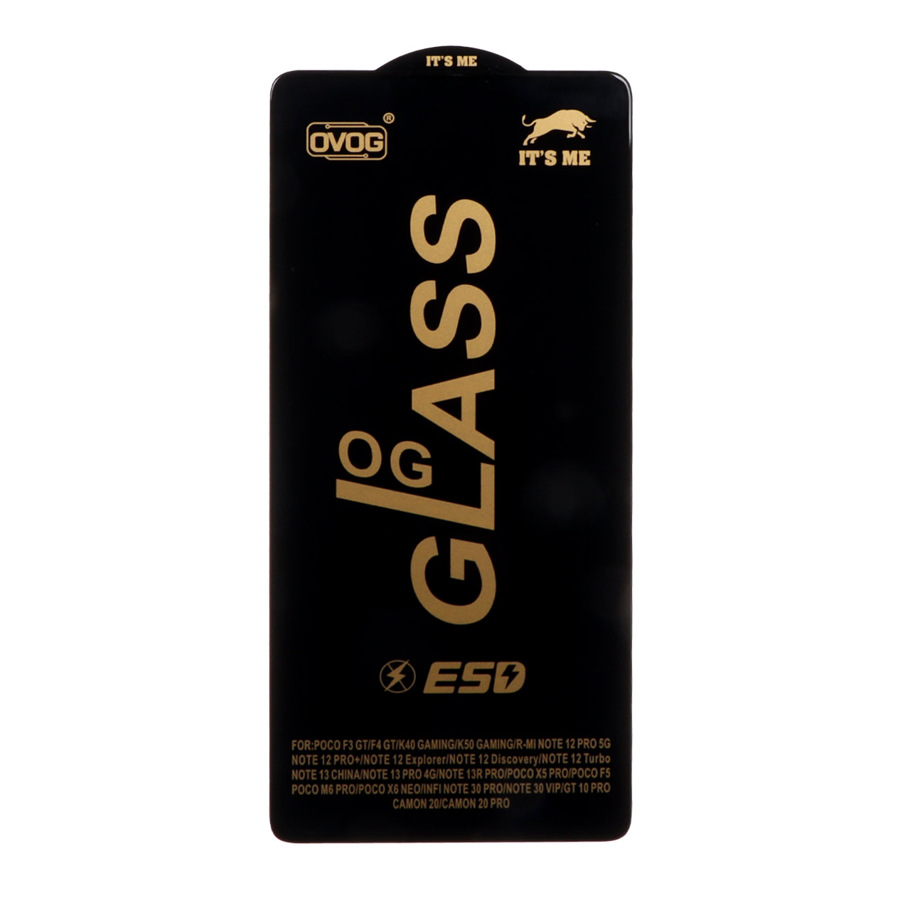 محافظ صفحه نمایش شیشه ای درجه یک Full Cover OG مناسب برای Xiaomi Redmi Note 13 Pro 4G / Note 14S / Poco M6 Pro 4G