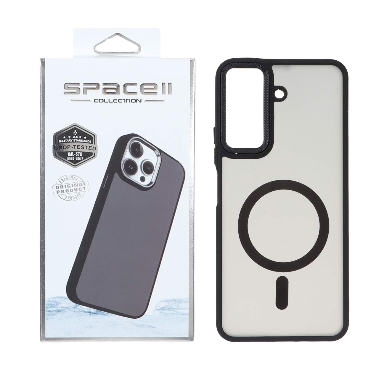 قاب طرح Space مات لنز کربن مگ سیف مناسب برای شیائومی ردمی 13C و پوکو C65