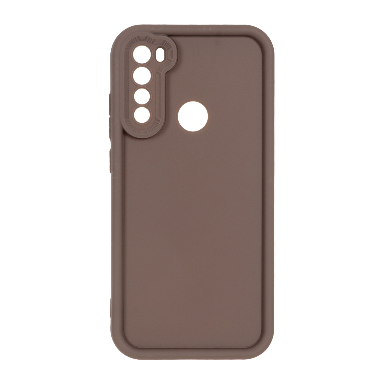 قاب Solid Case قهوه‌ای مناسب برای شیائومی ردمی نوت ۸