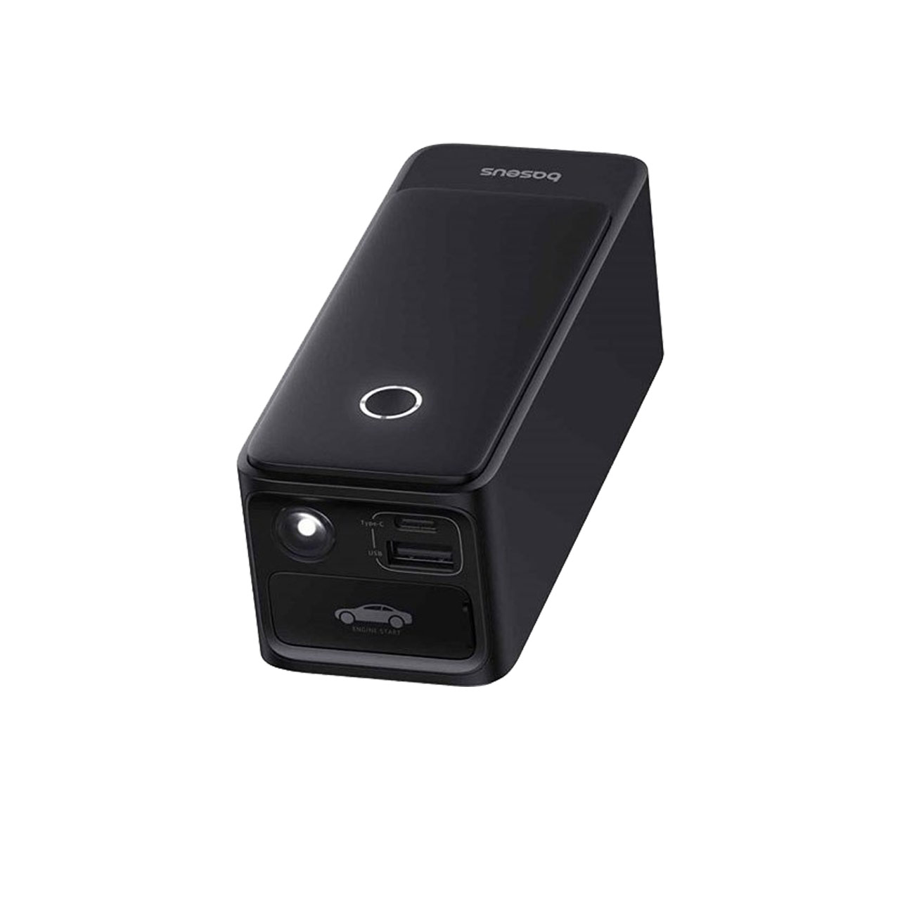 جامپ استارتر خودرو و پاوربانک 6000 میلی آمپر Baseus مدل Alpha BS-CH006 - مشکی