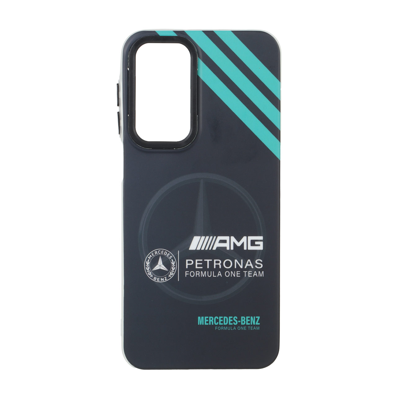 قاب طرح مرسدس AMG پتروناس Formula One Team اسپرت دور ژله ای مات مناسب برای سامسونگ گلکسی A17 و A26