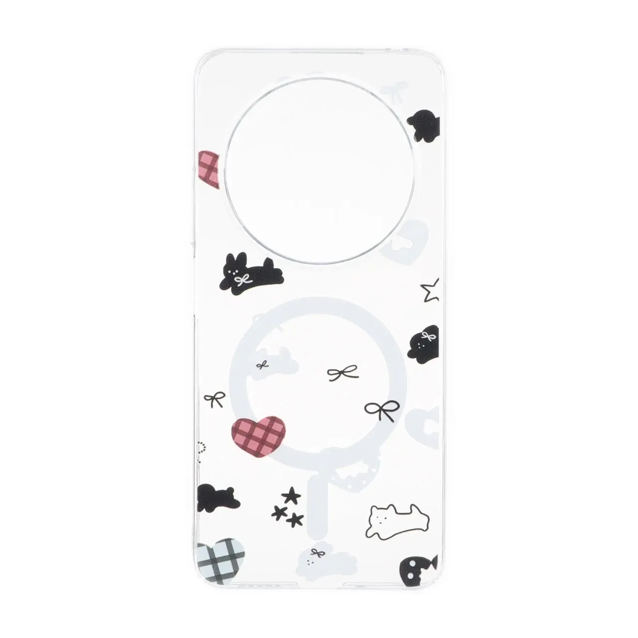 قاب Cute کریستالی طرح مگ سیف Xiaomi Redmi 14C / Redmi A3 Pro / Redmi A4 / Poco C75 - کد 457