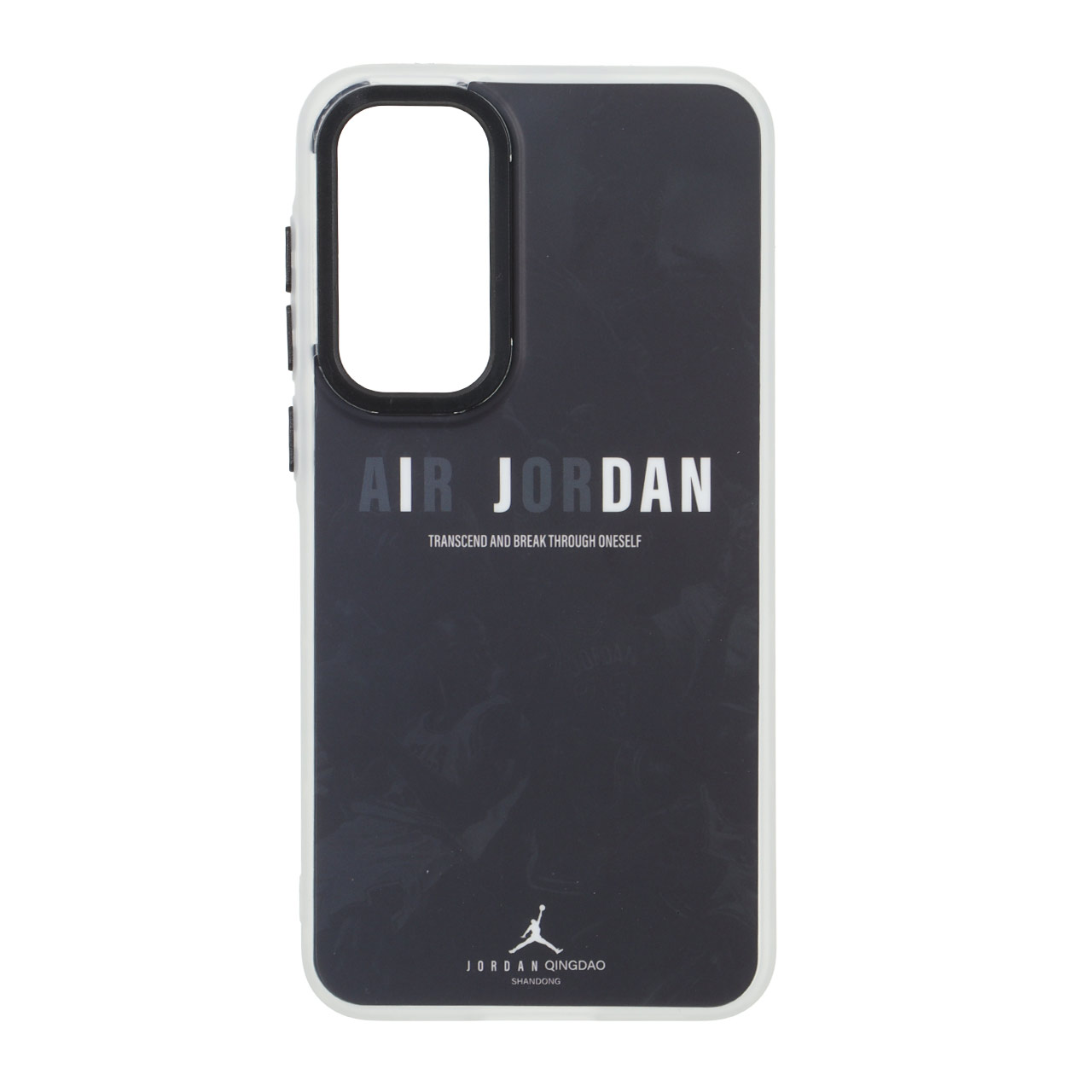 قاب طرح ایر جردن (Air Jordan) دور ژله‌ای مات اسپورت مناسب برای سامسونگ گلکسی A35 و A55