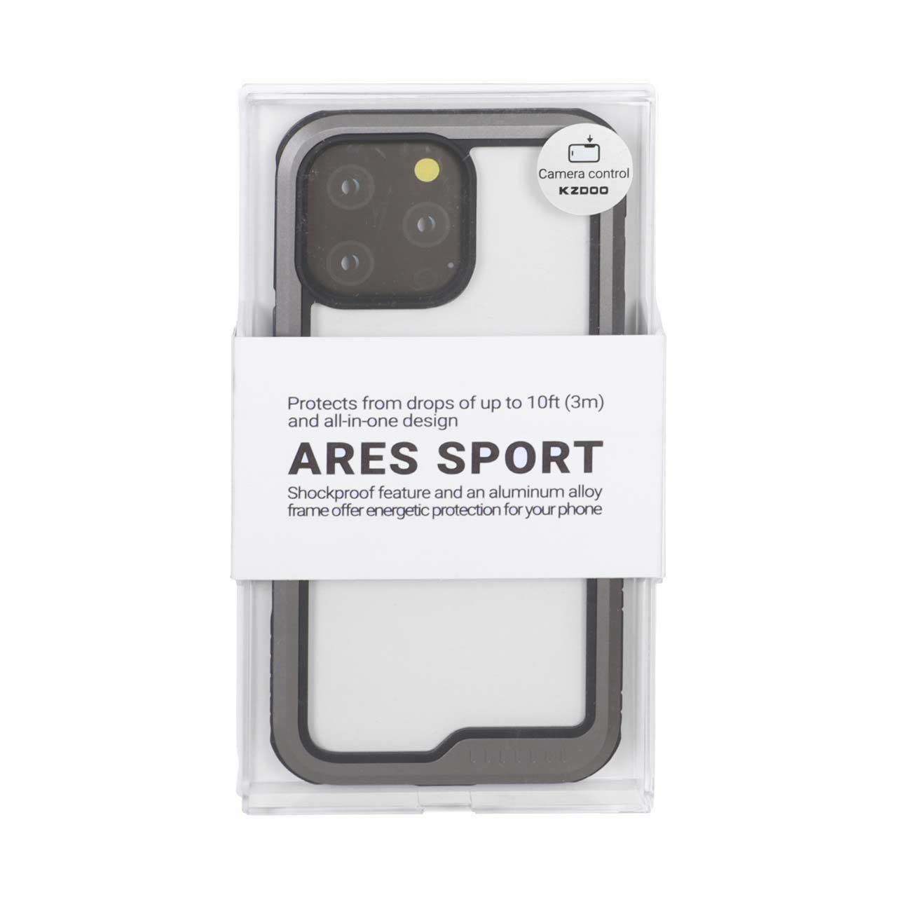 قاب KDoo ARES Sport خاکستری مناسب برای آیفون ۱۶ پرو مکس