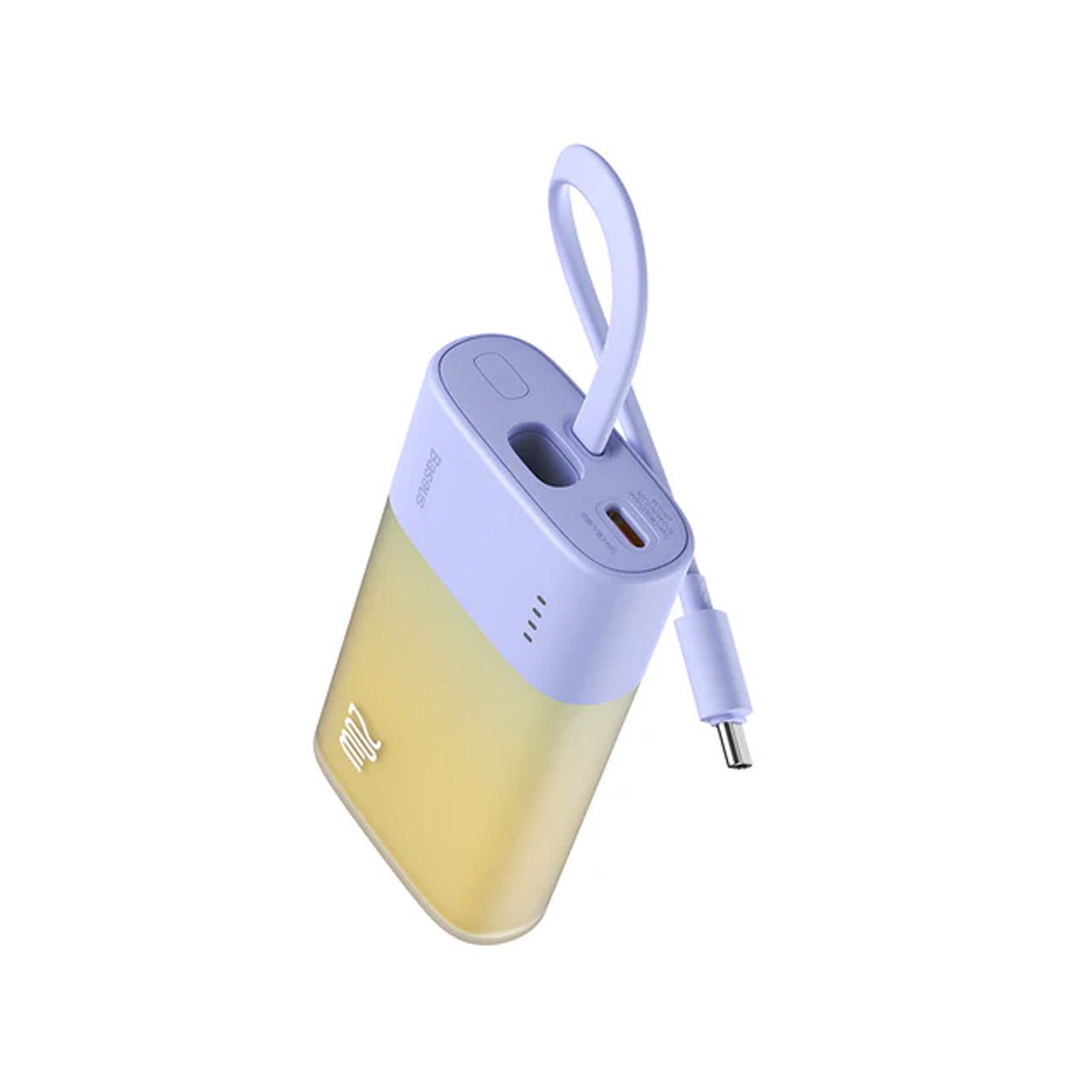 پاوربانک 20 وات 5200 میلی آمپر (فست شارژ) Baseus مدل Popsicle PPKDC05I 