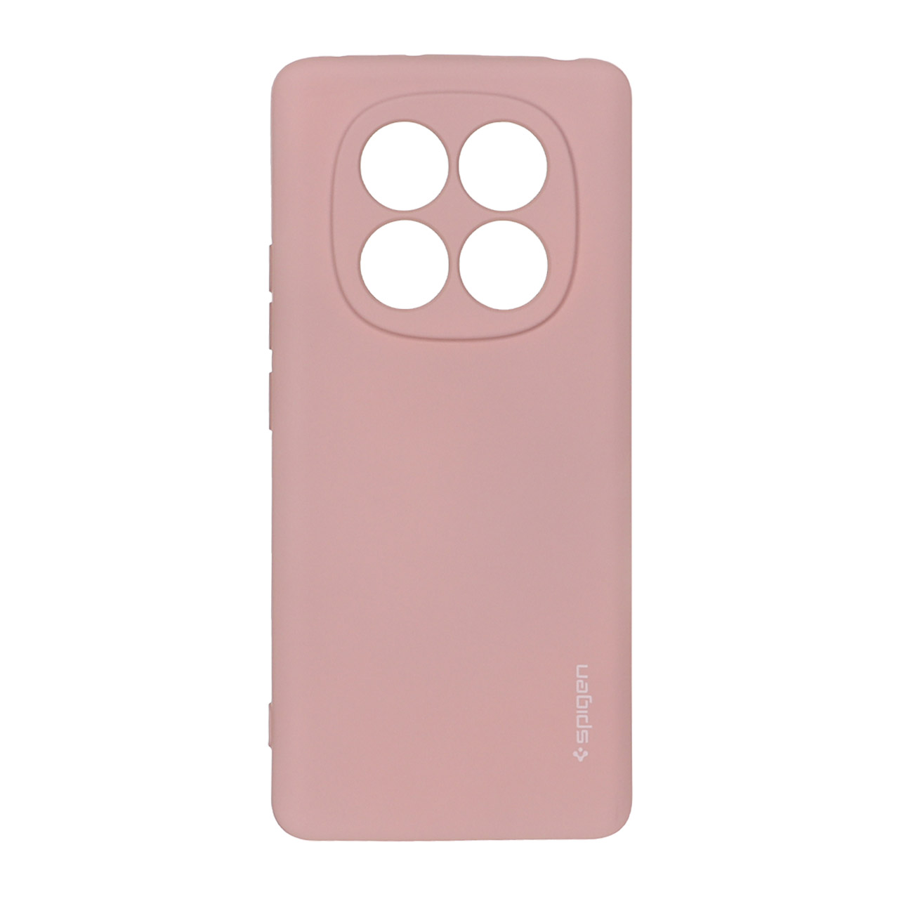 قاب سیلیکونی Spigen صورتی چرک محافظ لنزدار مناسب برای شیائومی ردمی نوت 14 پرو 4G
