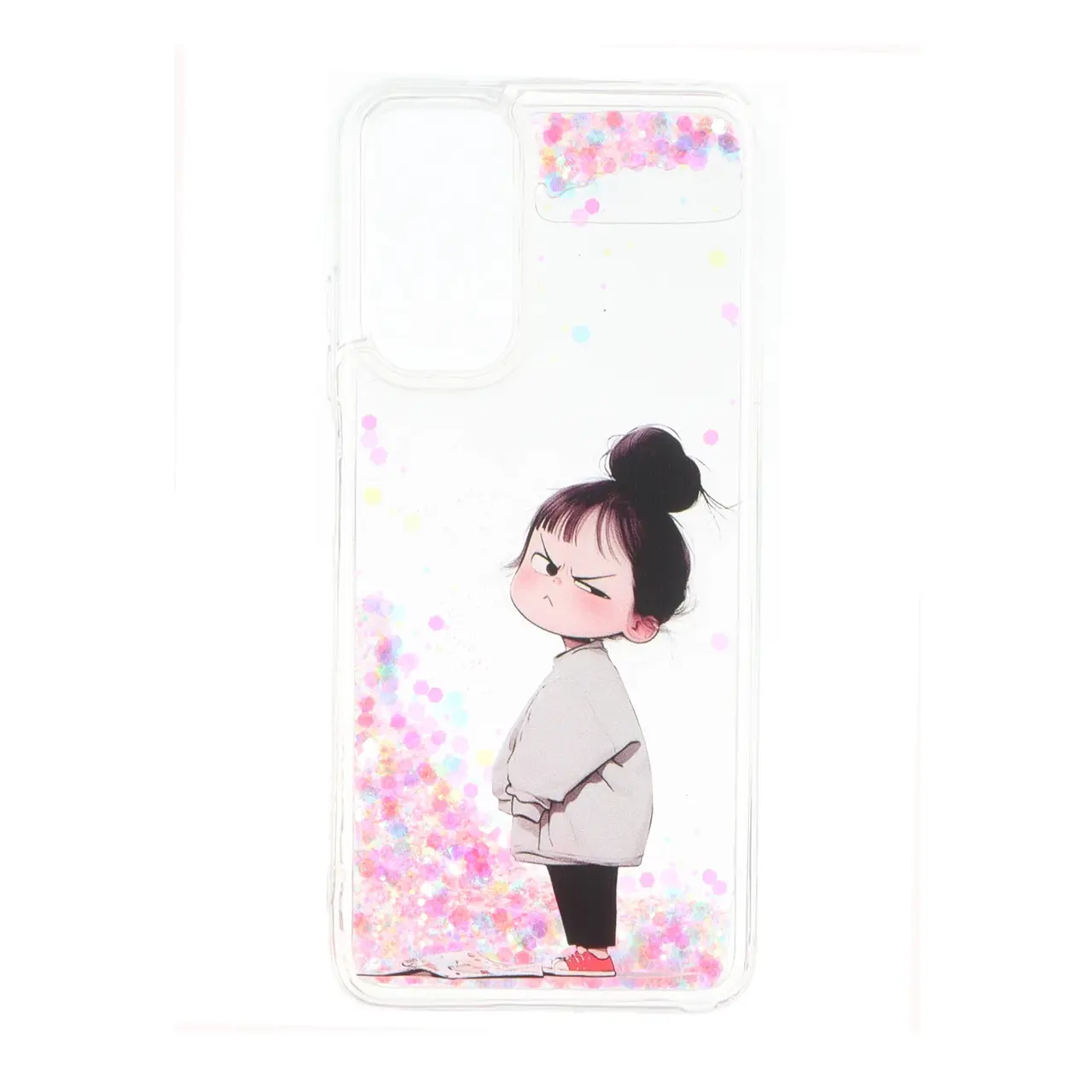 قاب آکواریومی اکلیلی طرح دار دور ژله ای Xiaomi Redmi Note 12S / Xiaomi Redmi Note 11 4G / Redmi Note 11S - کد 203